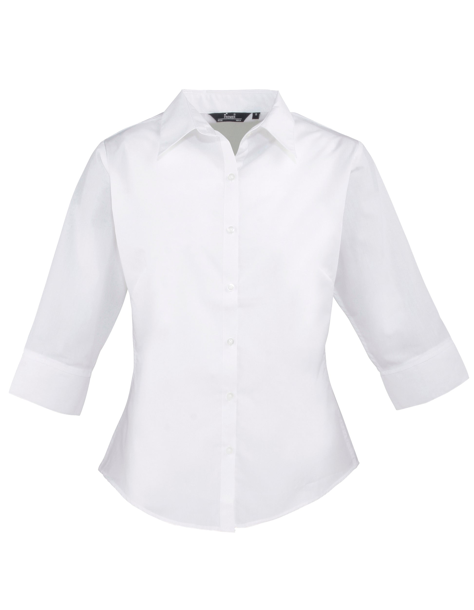 Women's Poplin 3/4 Sleeve - P305
