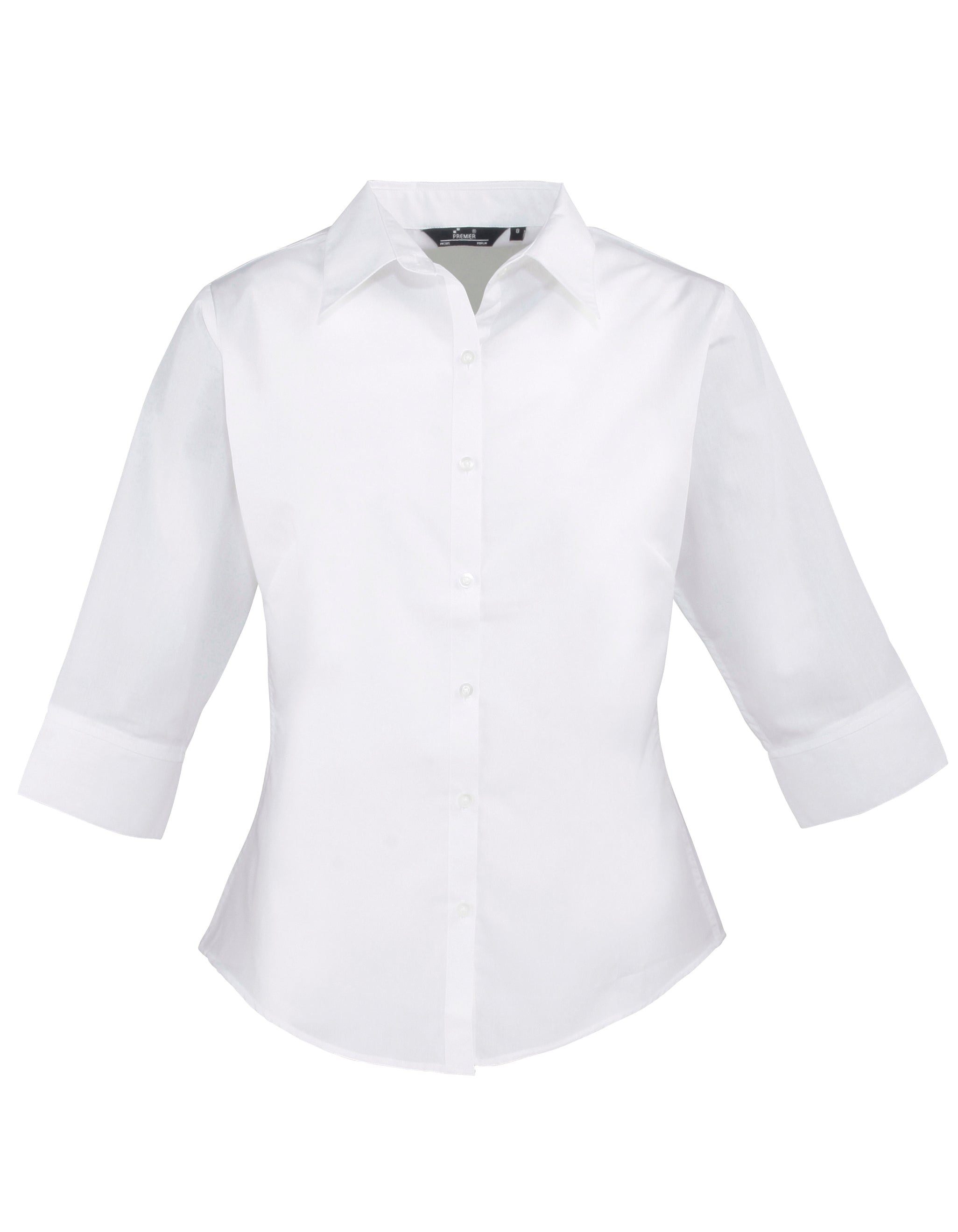 Women's Poplin 3/4 Sleeve - P305