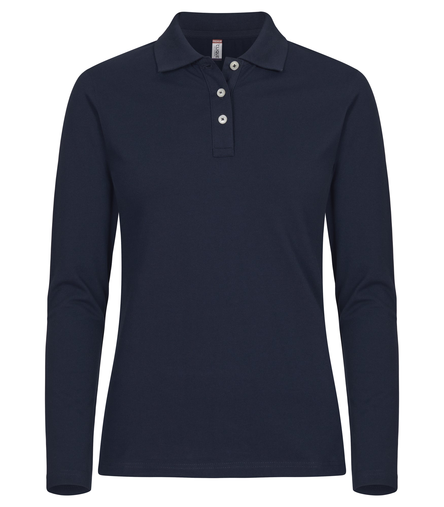 Stretch Premium Polo L/S Women