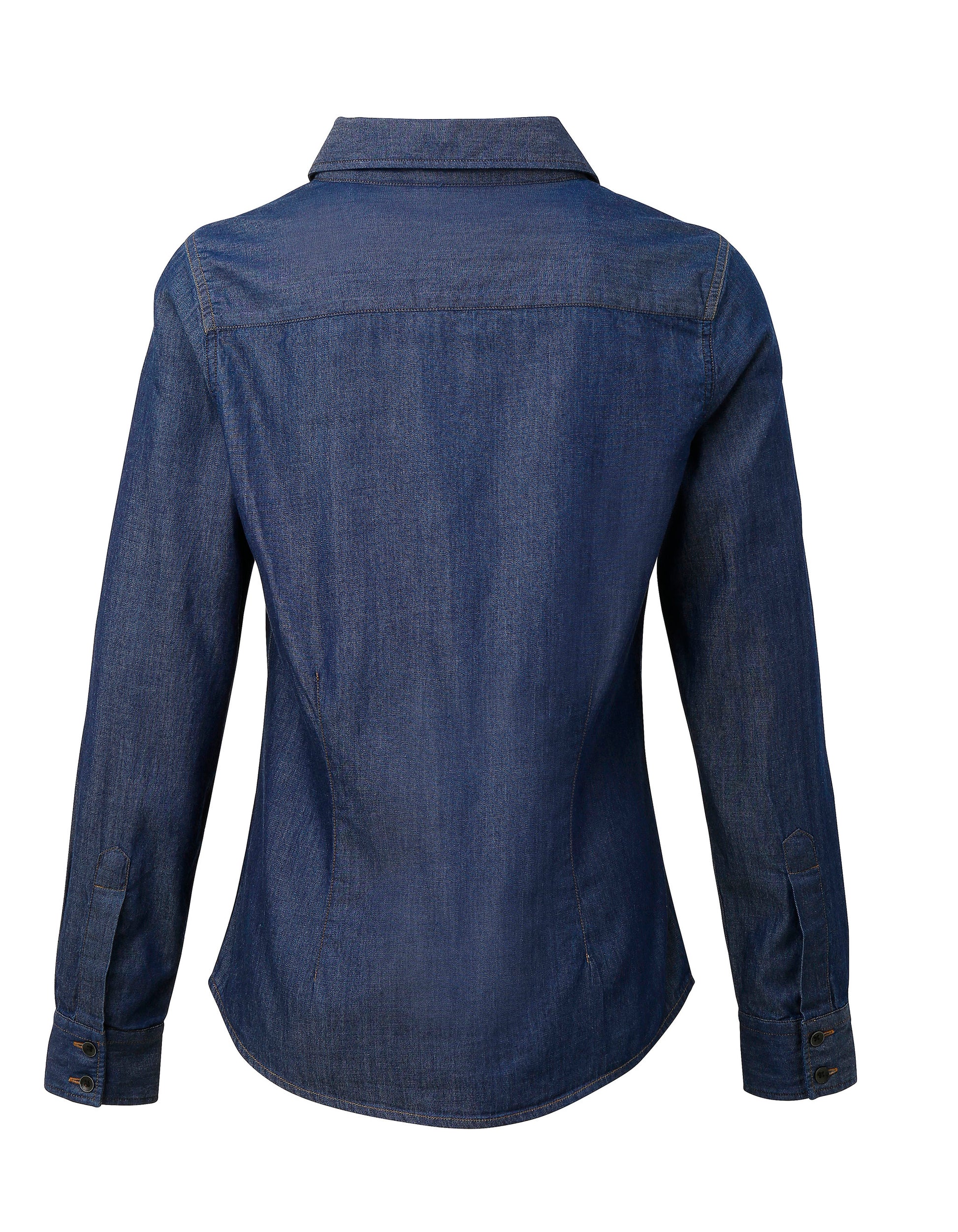 Women's Jeans Stitch Denim Shirt - P322