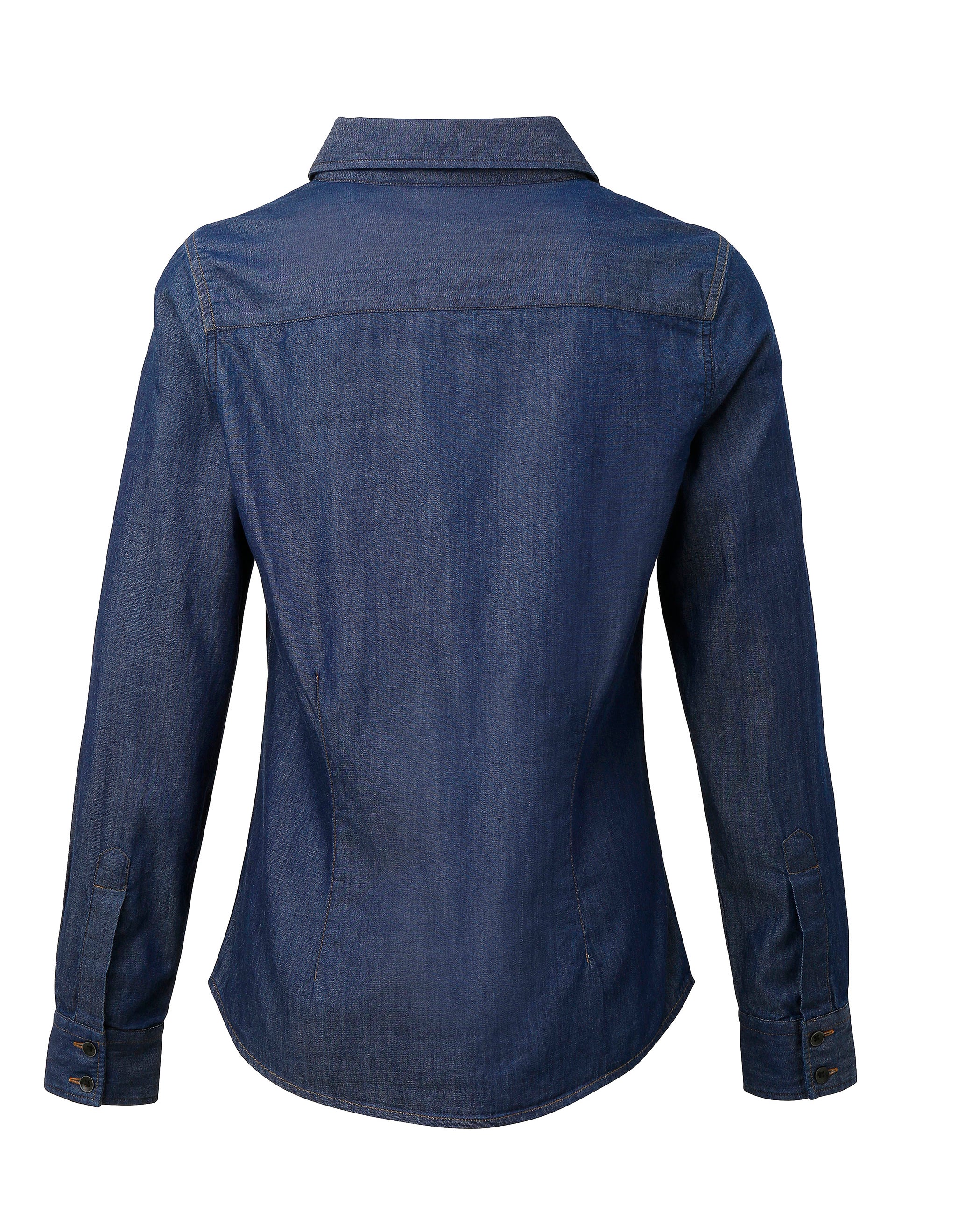 Women's Jeans Stitch Denim Shirt - P322