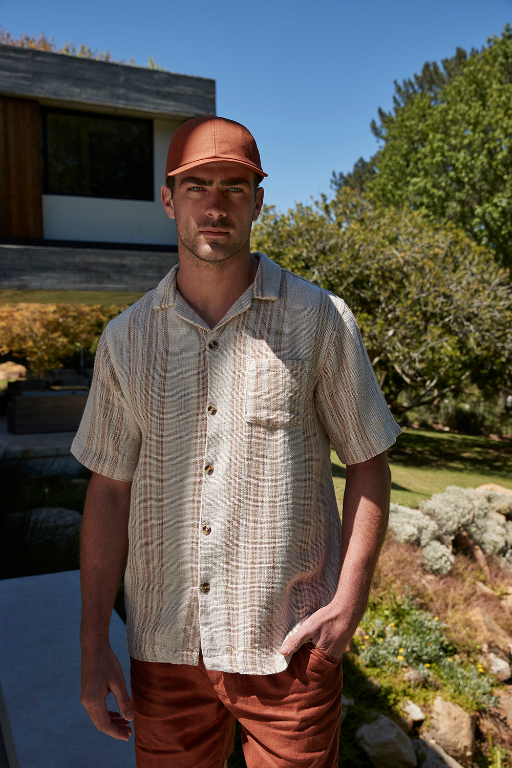 Organic Cotton 6 Panel Cap - BBB54N