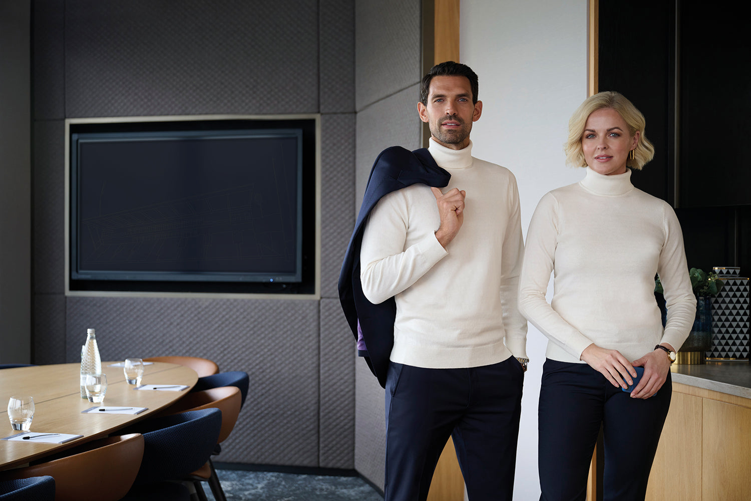 Oslo Merino Turtle Neck (H) - TV4568