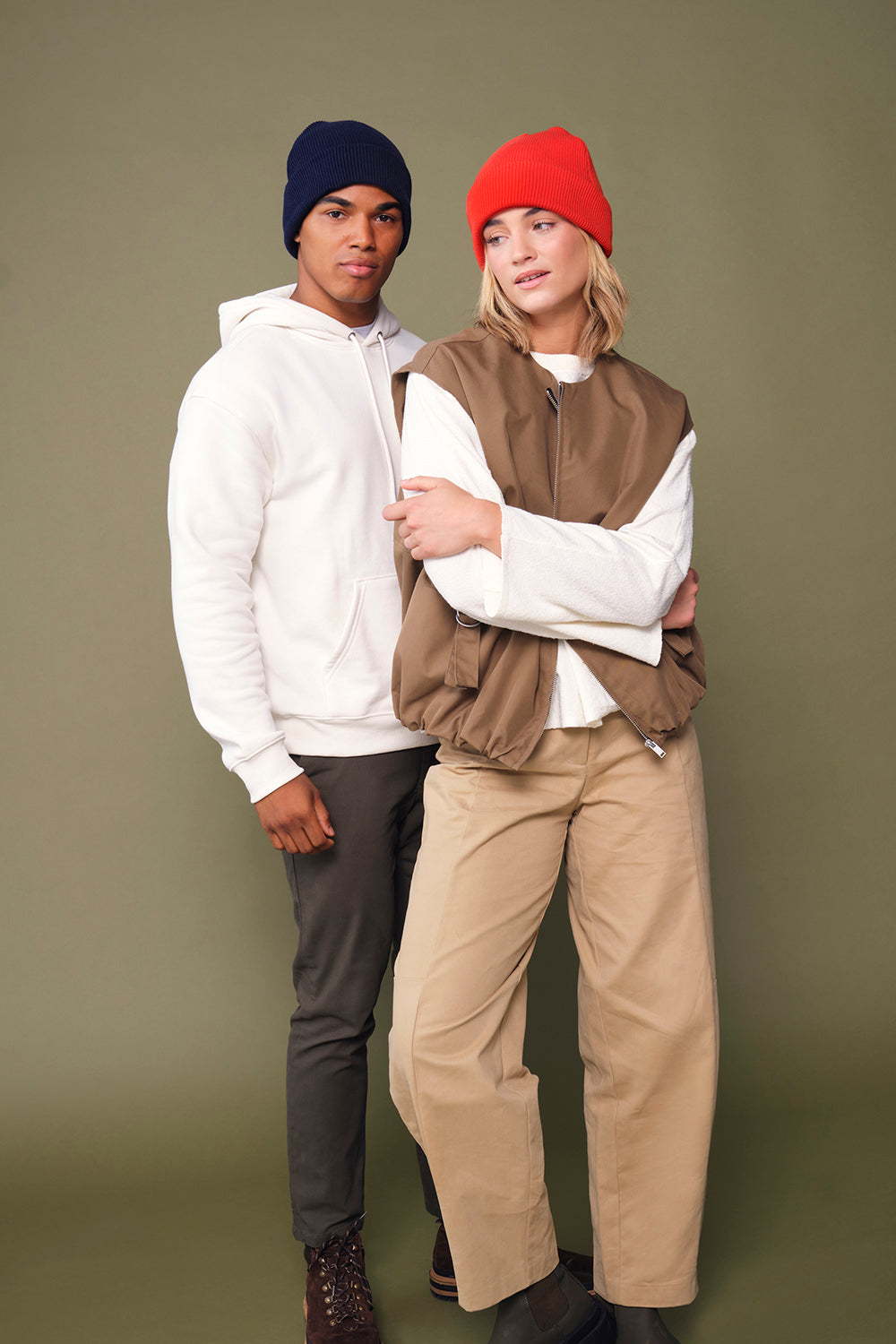 Premium Organic Cotton Cuffed Beanie - BBB830N