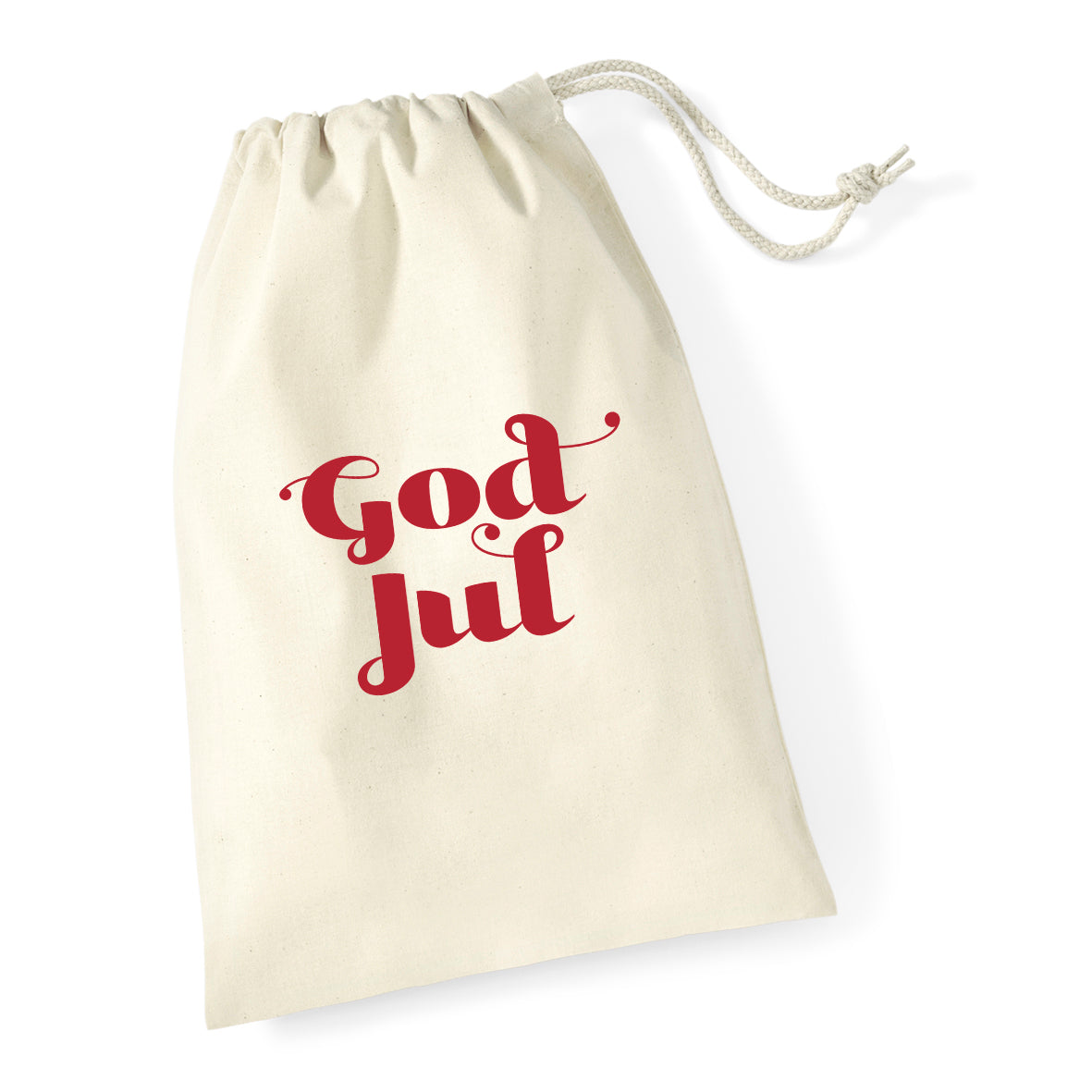 Cotton Stuff Bag God Jul - BBW115GJ