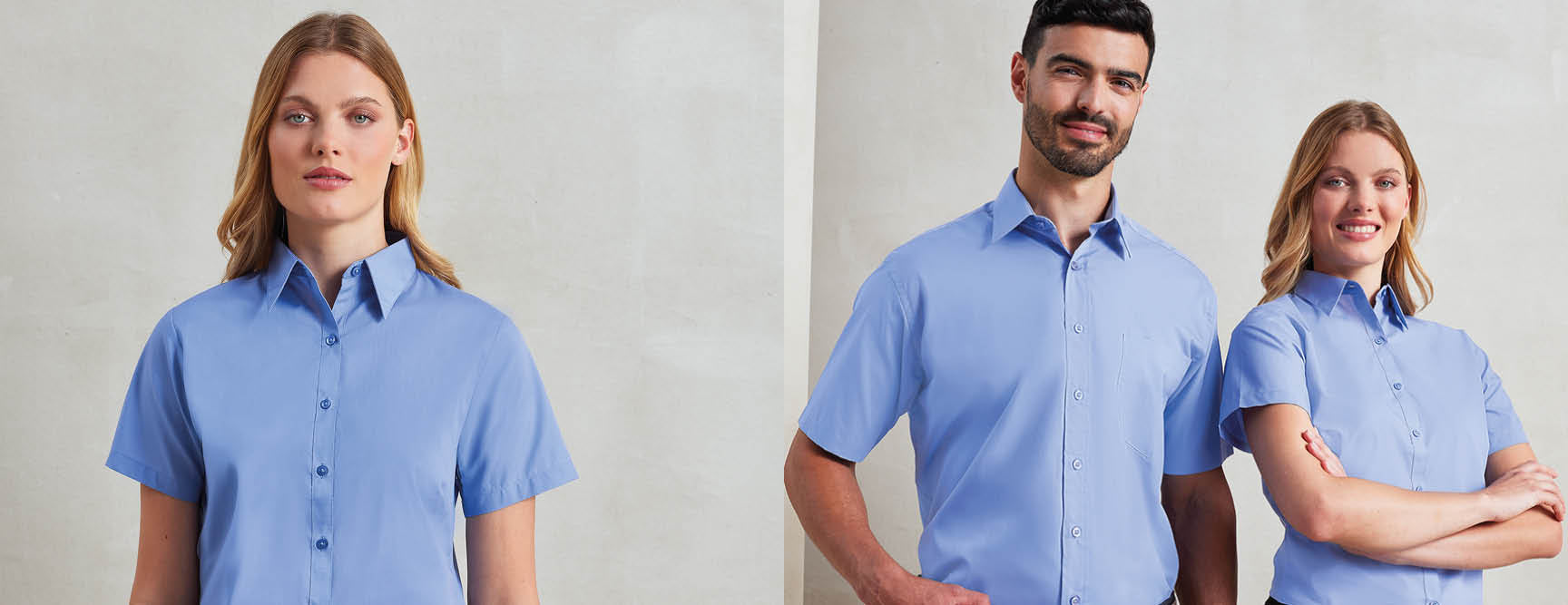Women's Poplin S/S - P302