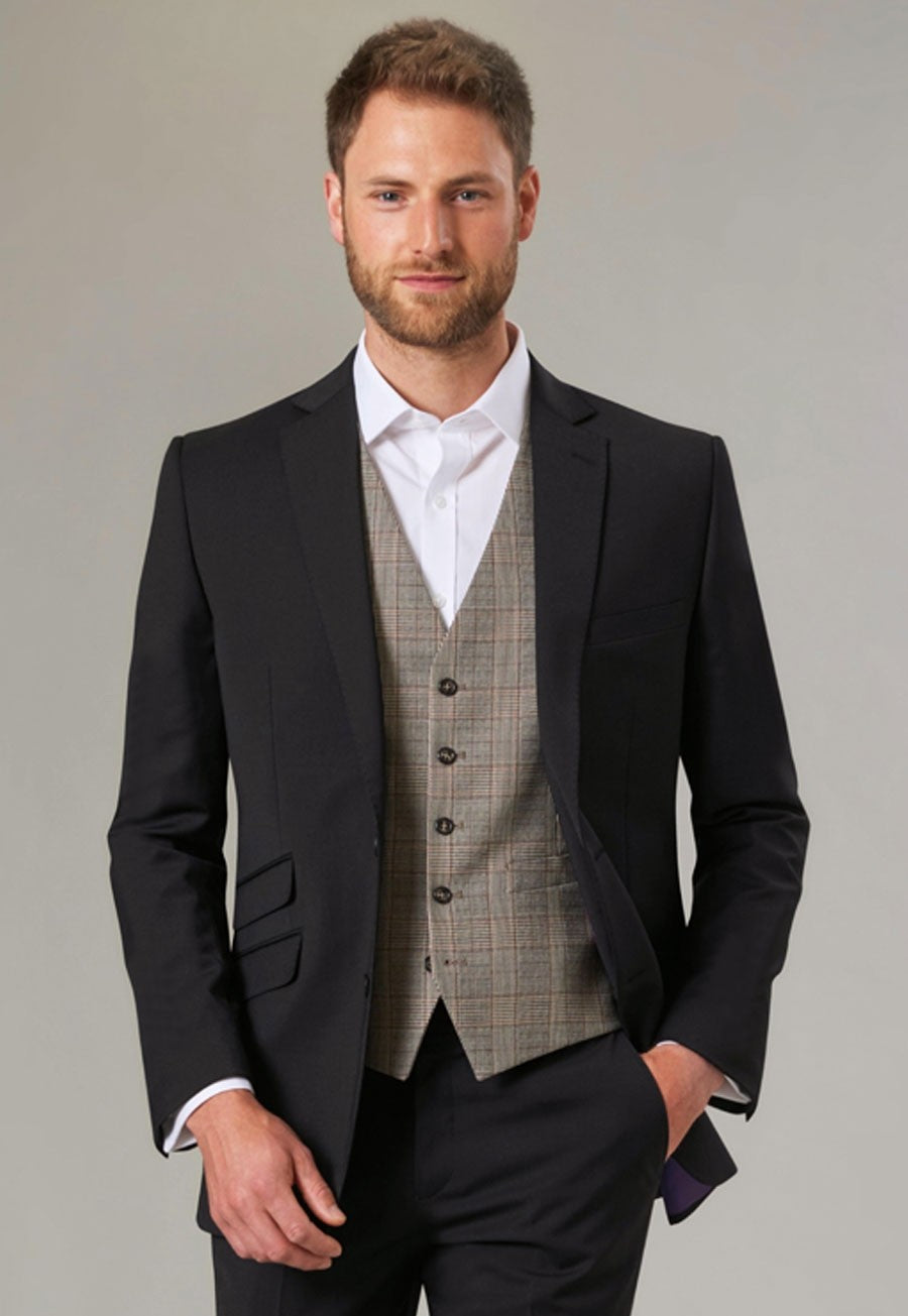 Emilio Check Waistcoat - TV1726