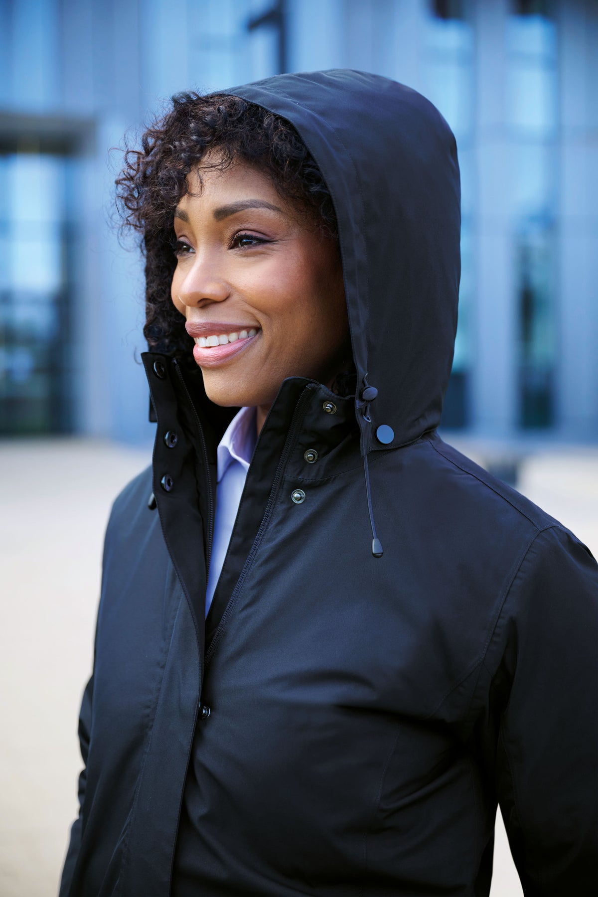Hobbs padded raincoat (D) - TV2446