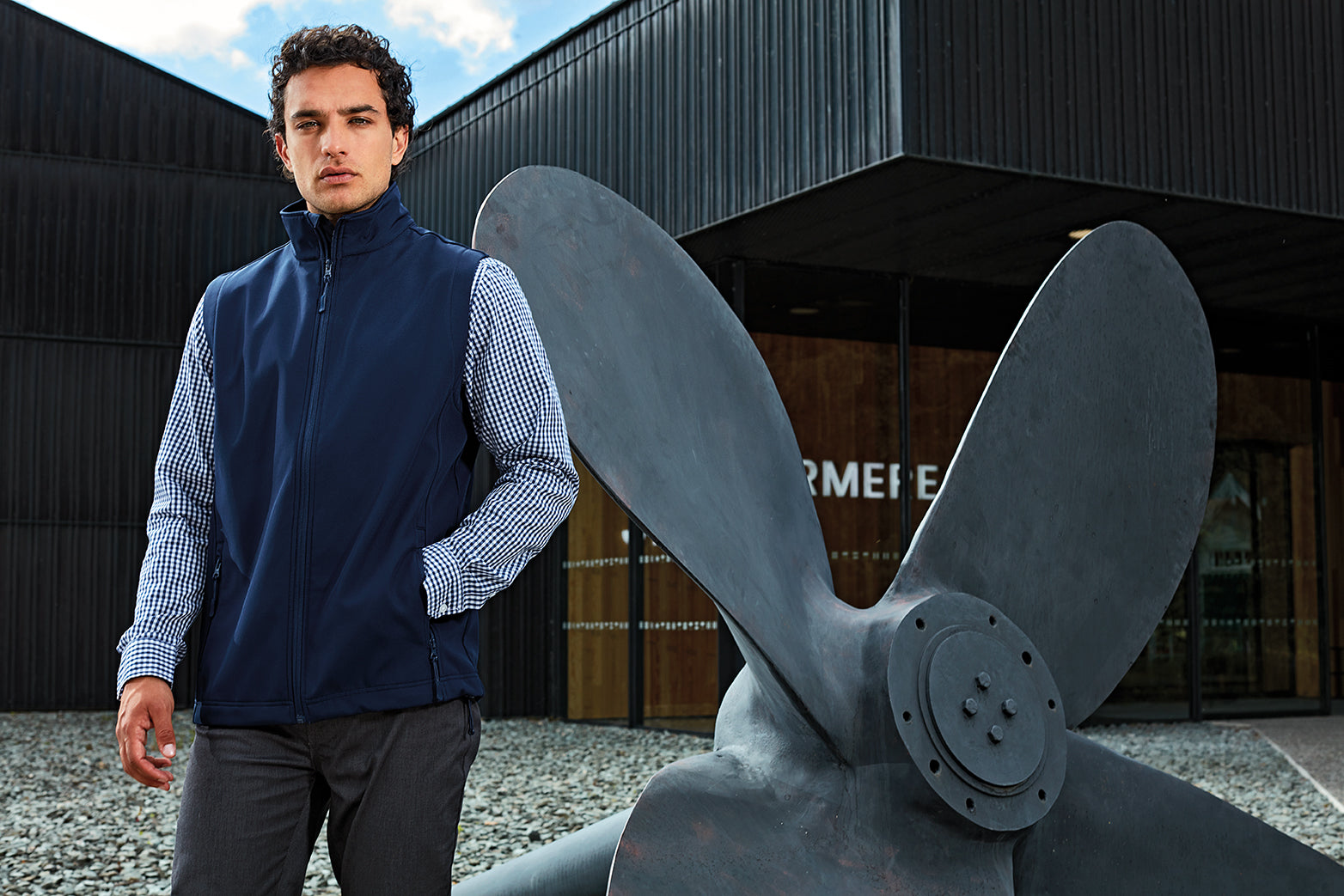 Windchecker Recycled Softshell Vest (U) - P814