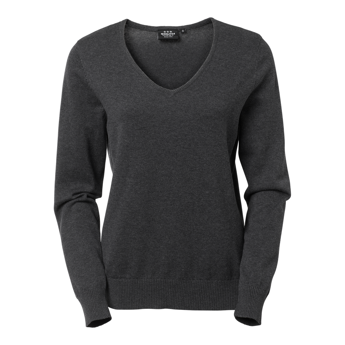 Coral Pullover V Neck w
