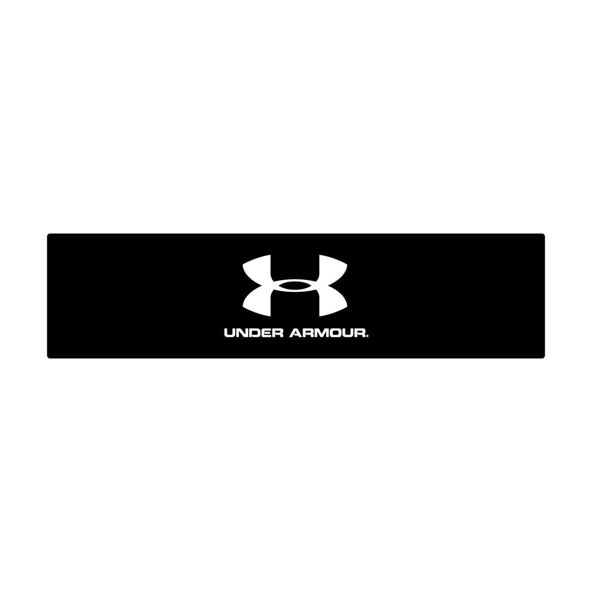 Rack Logo Sign UA 90*21 Point Of Sales