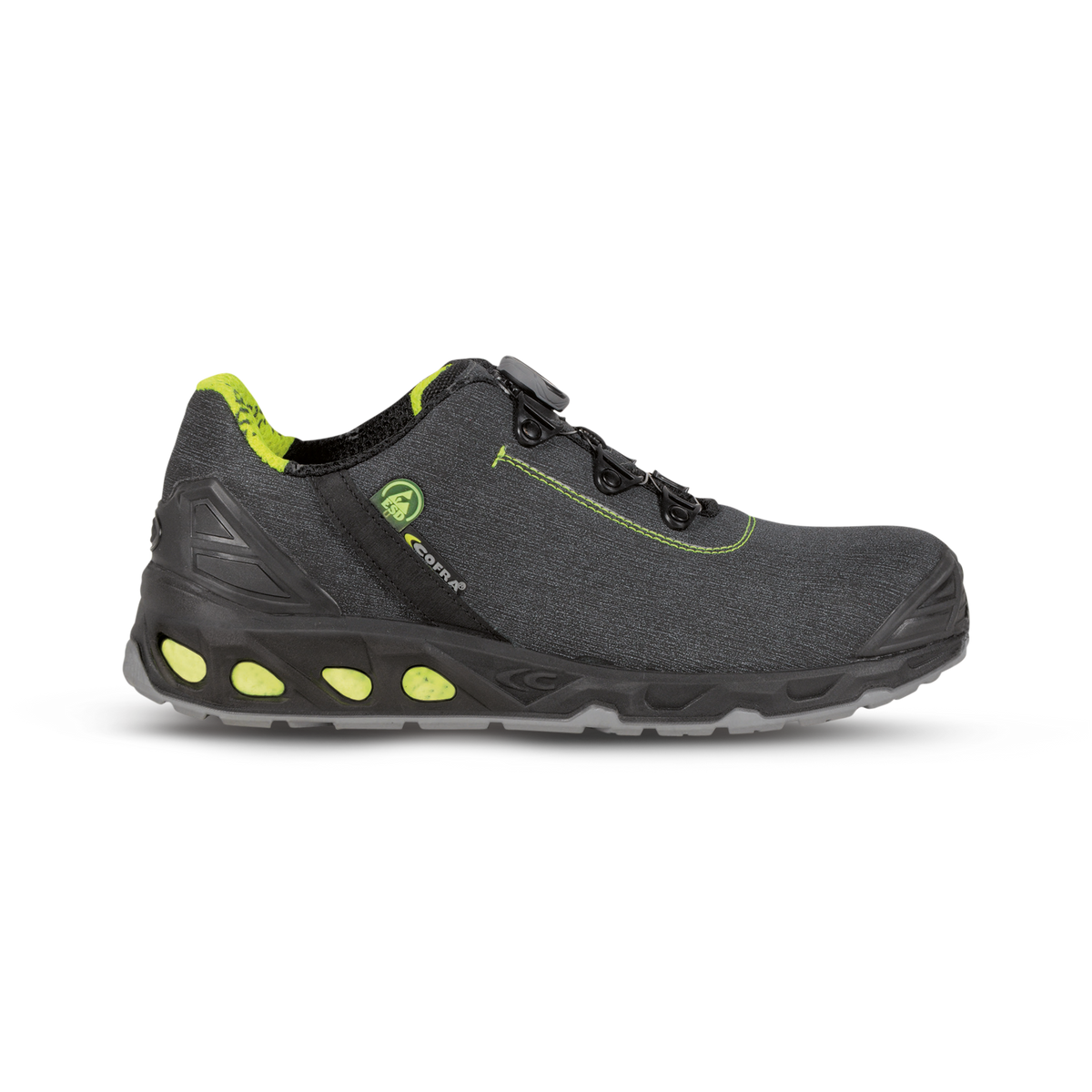 Lux Green Fit Safety Shoe