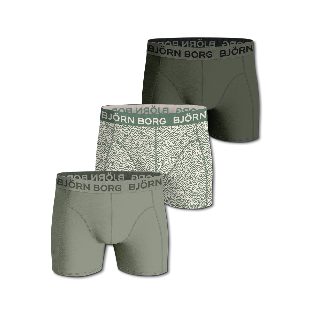 Boxer Multi 3-p Underwear