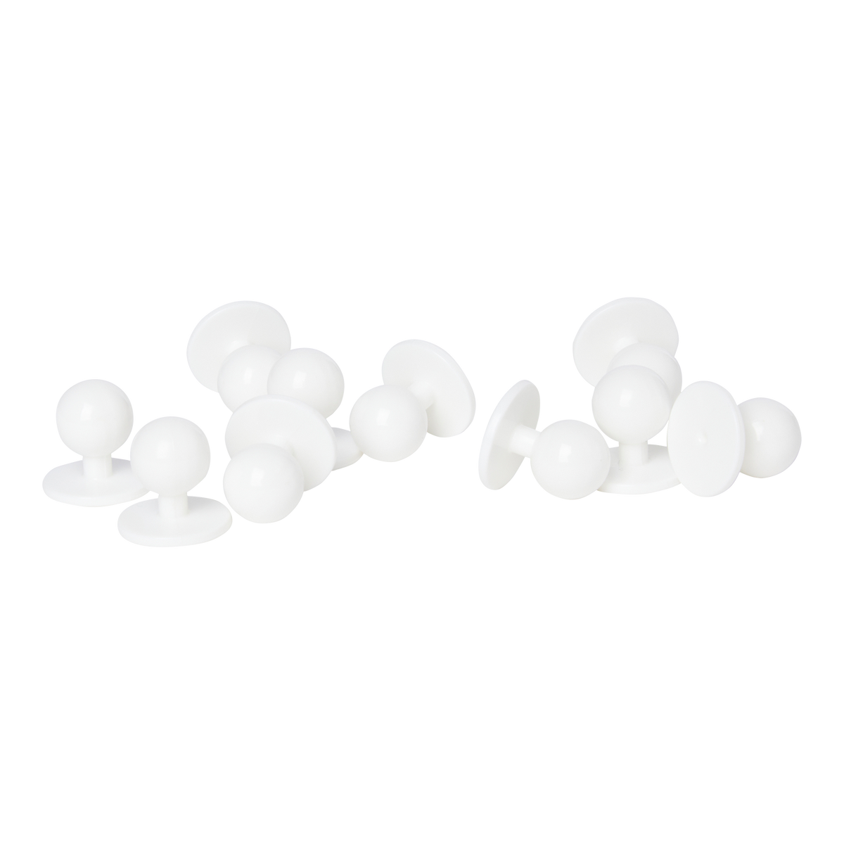 Stud buttons 10-pack