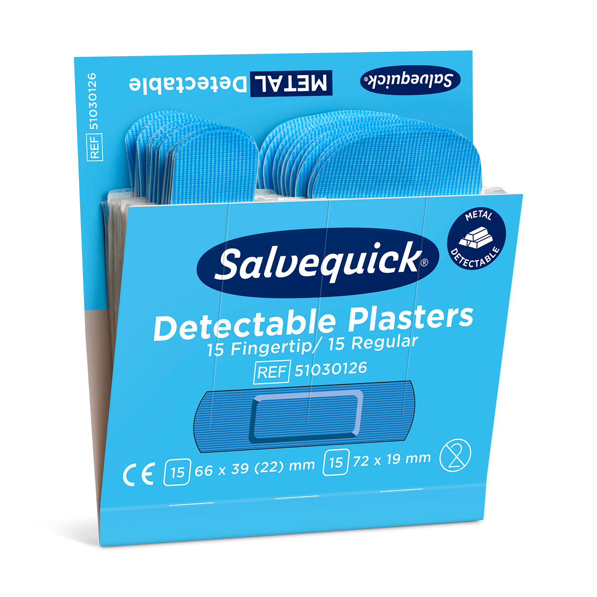 N Fingertip Detectable 30 pcs 6 Refill