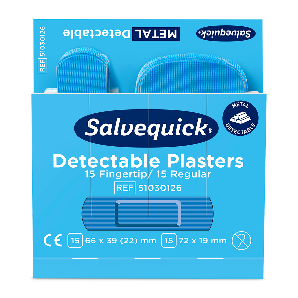 N Fingertip Detectable 30 pcs 6 Refill