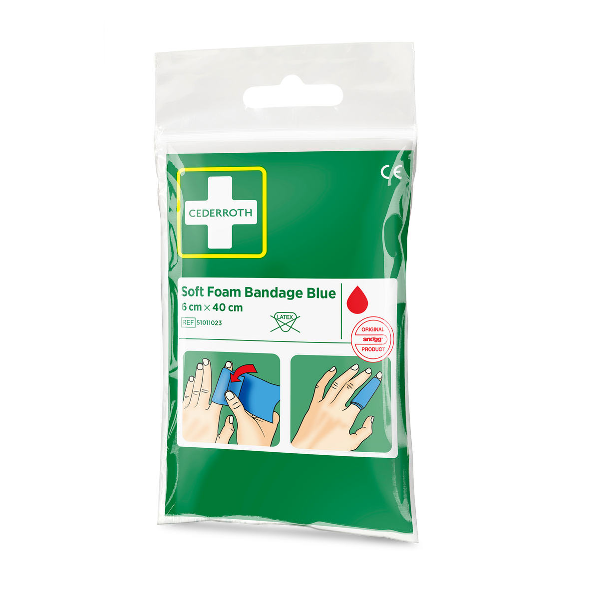 Food Handling Soft Foam Pocket Bandage