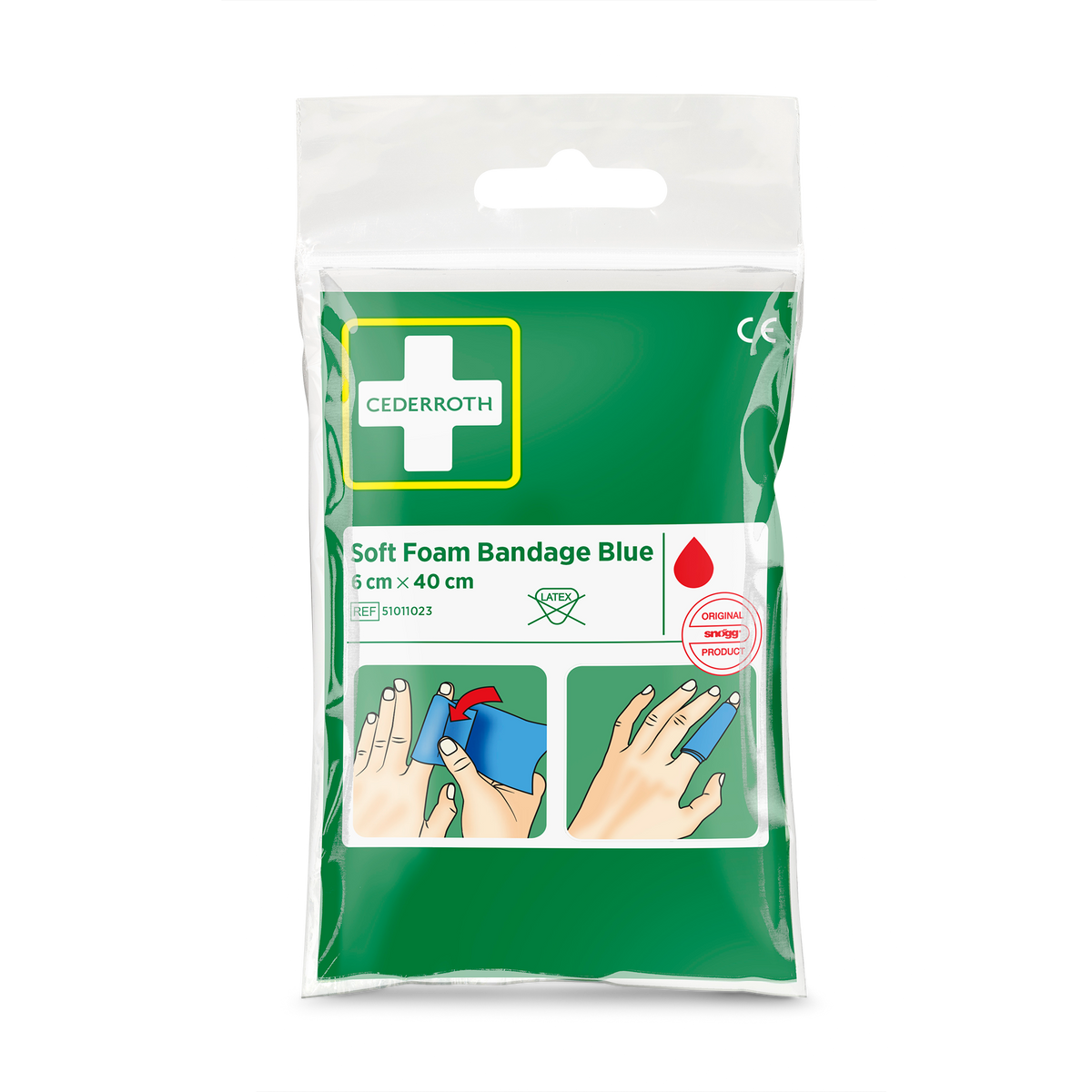 Food Handling Soft Foam Pocket Bandage