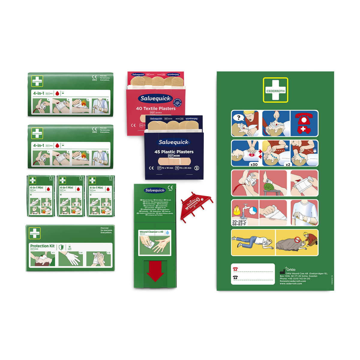 First Aid Pack Refill