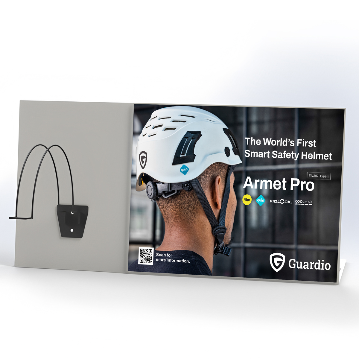 Guardio Helmet Display Point-of-sales