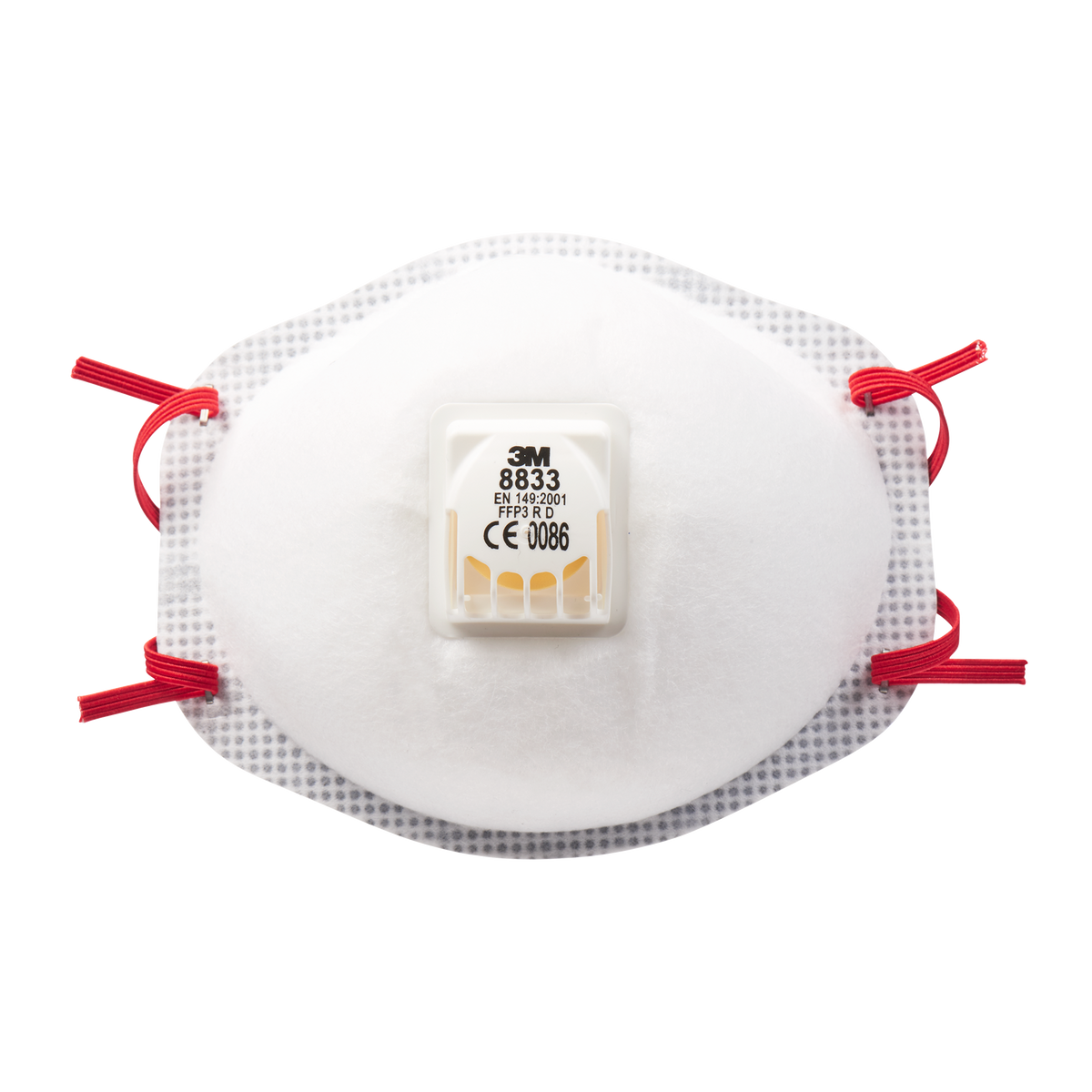 8833 Disposable 10p Half Face Mask