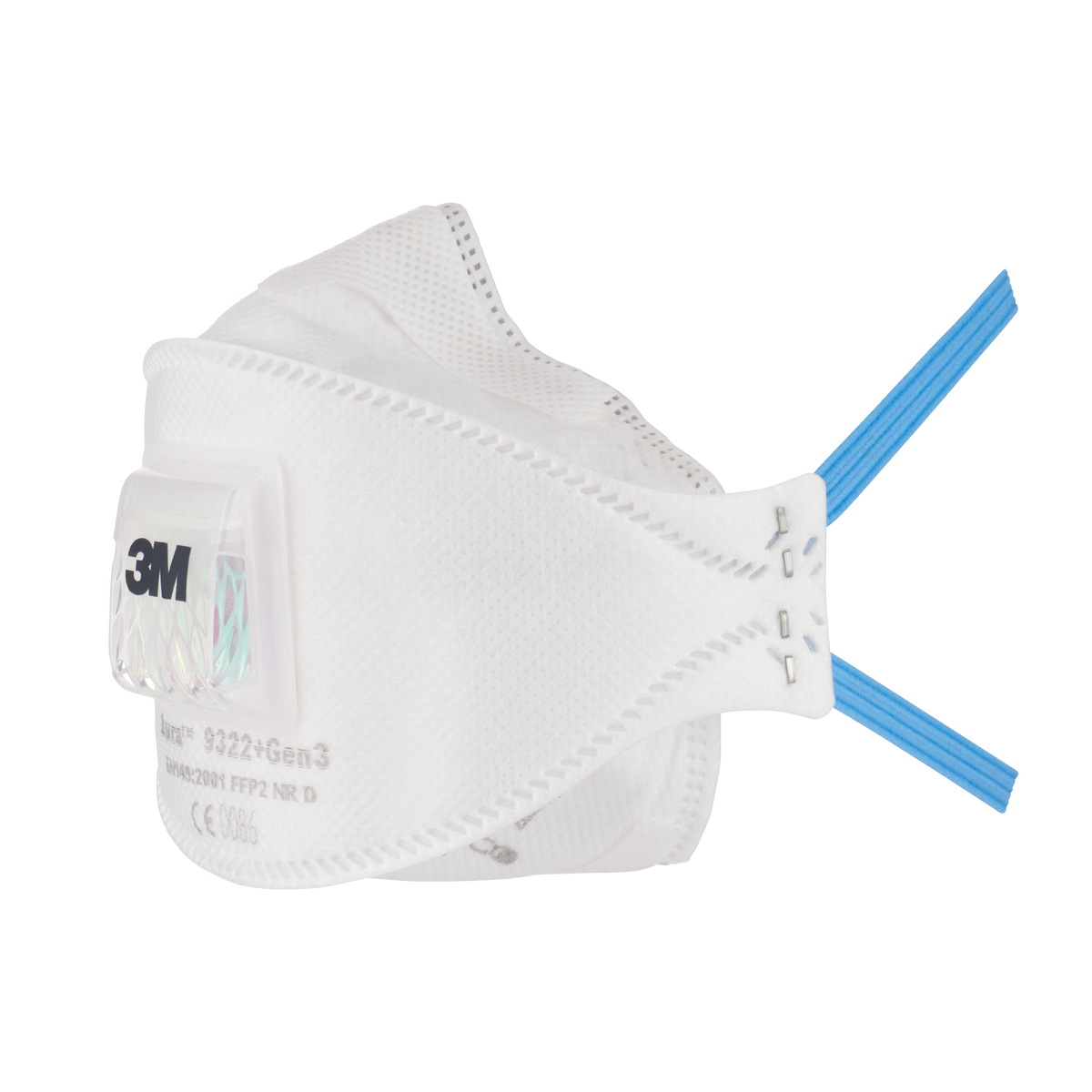 Aura 9322+G3 Disposable 10p Half Face Mask