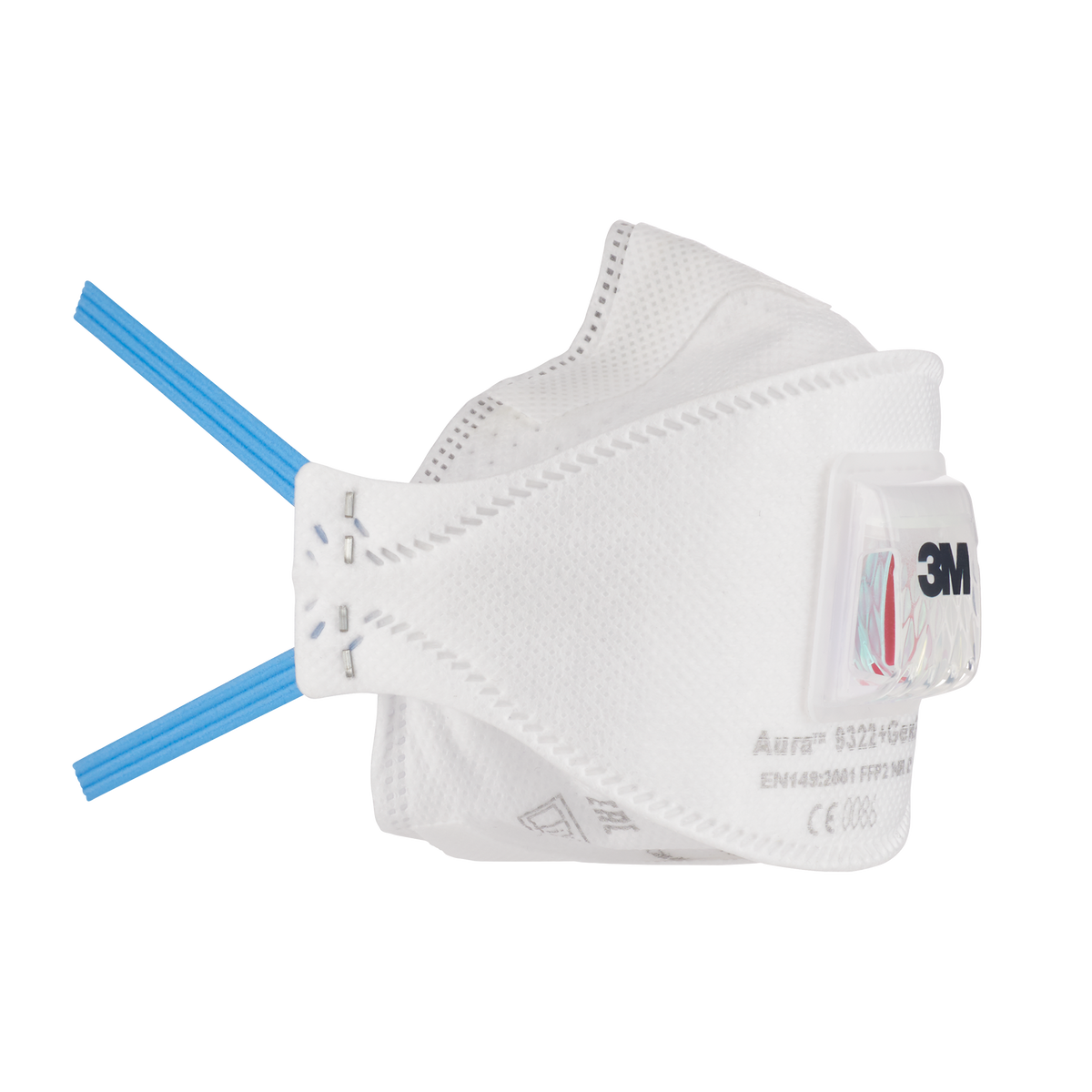 Aura 9322+G3 Disposable 10p Half Face Mask
