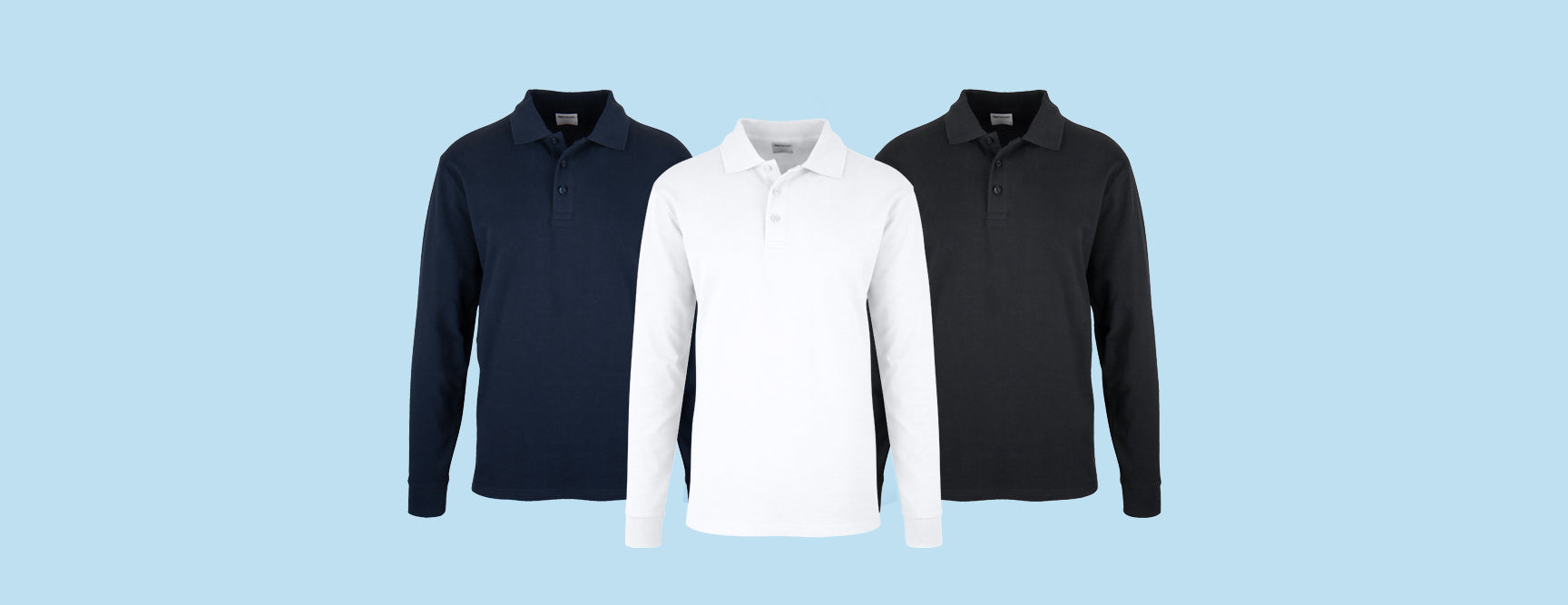 ORGANIC L/S POLO GOTS (U) - 6514