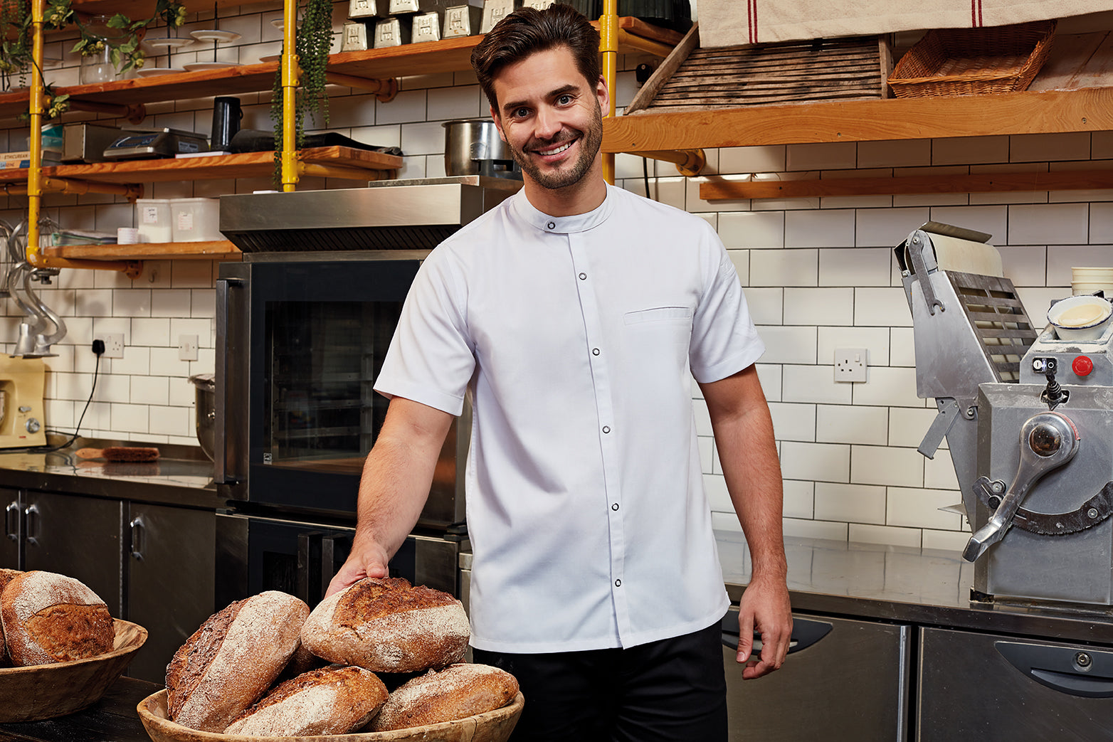 Chef’s Recycled Short Sleeve Shirt - P904