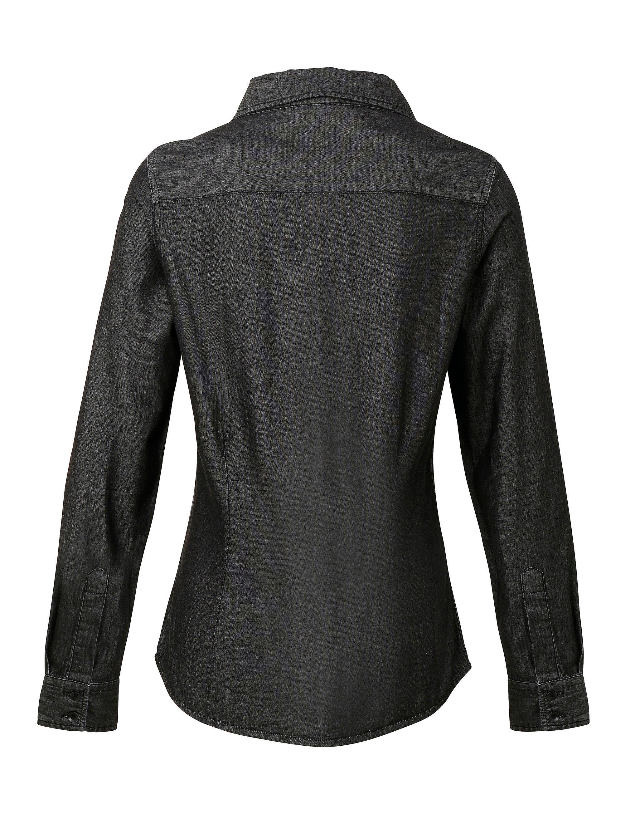 Women's Jeans Stitch Denim Shirt - P322