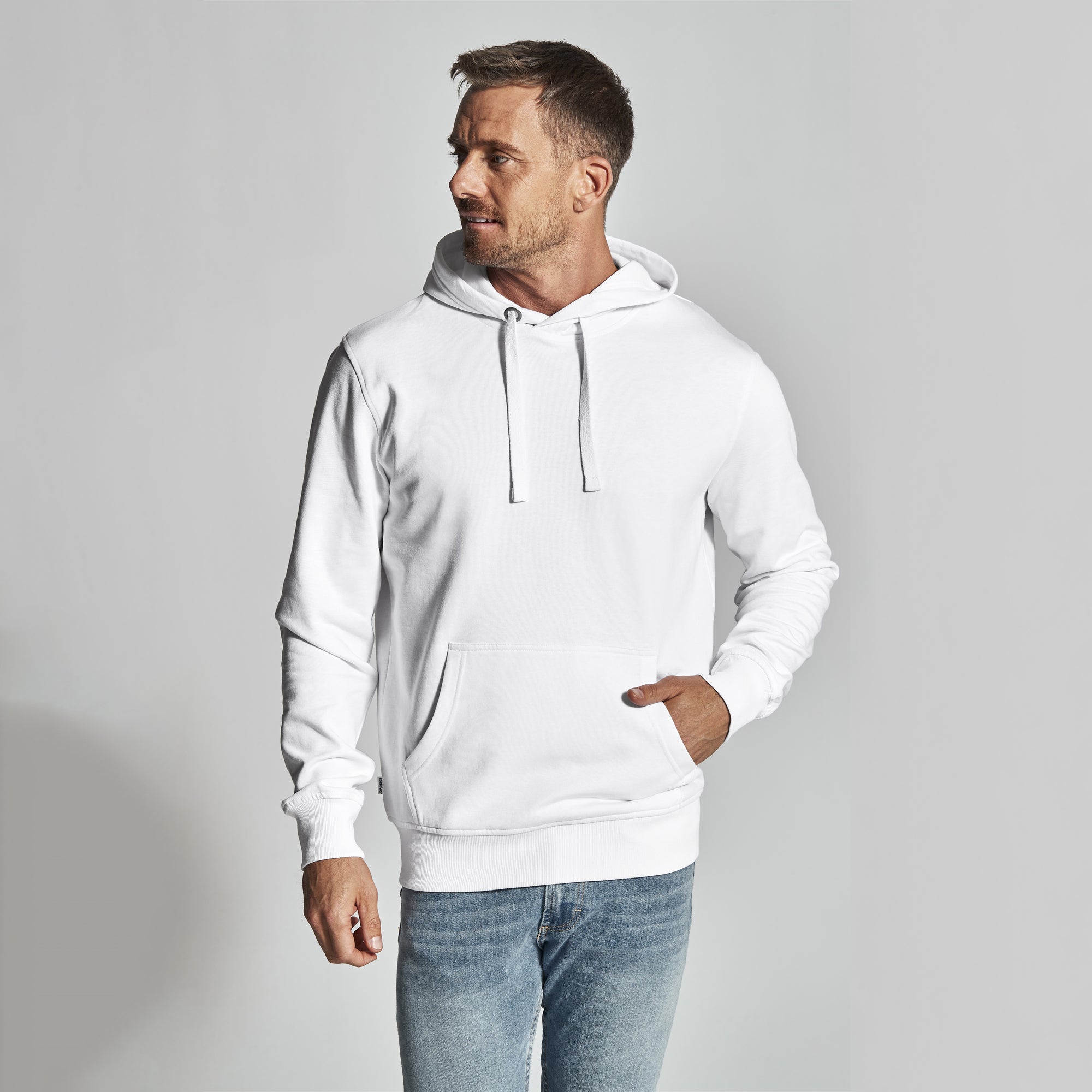 Hood Man White
