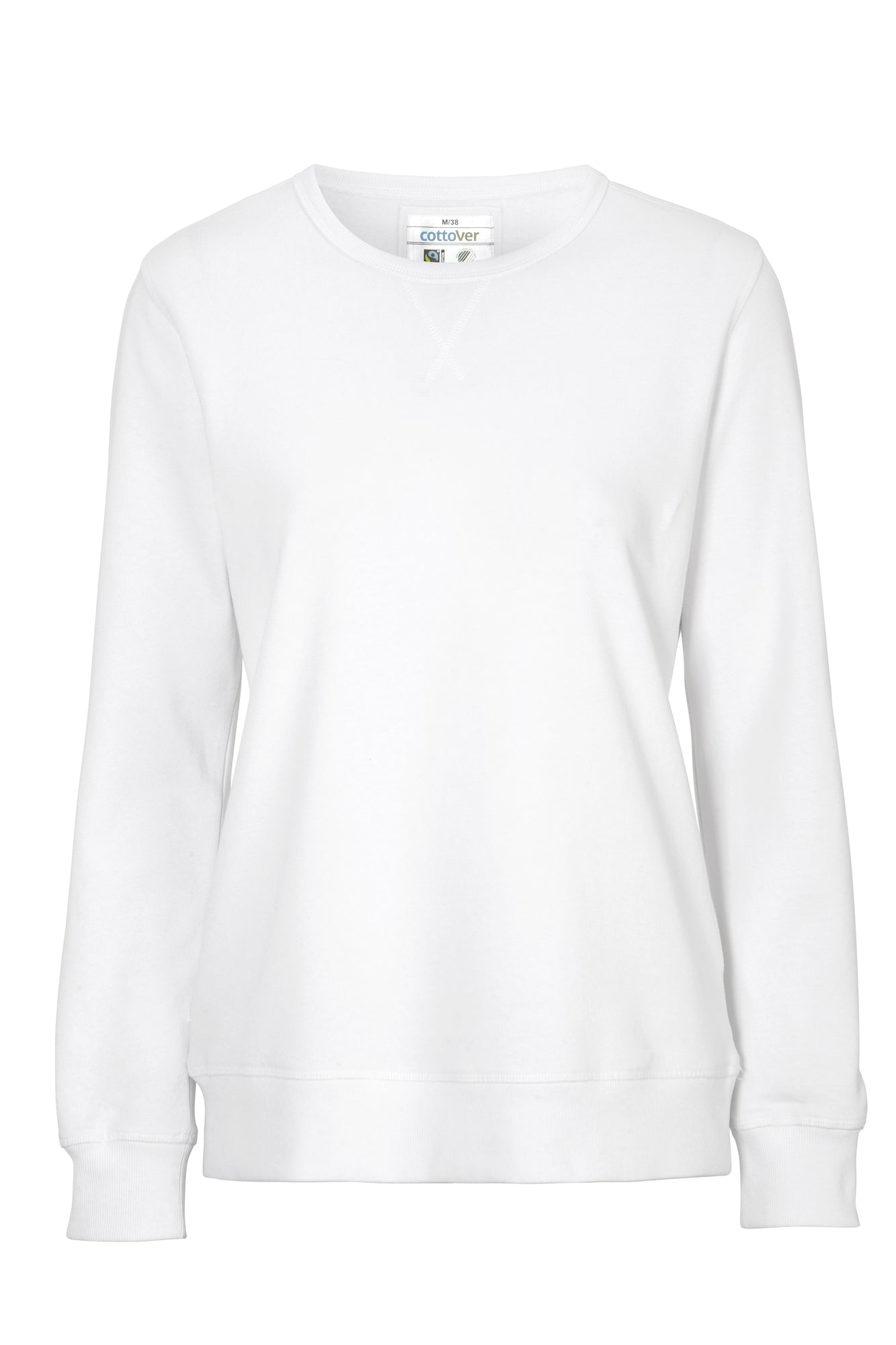 Crew Neck Lady White