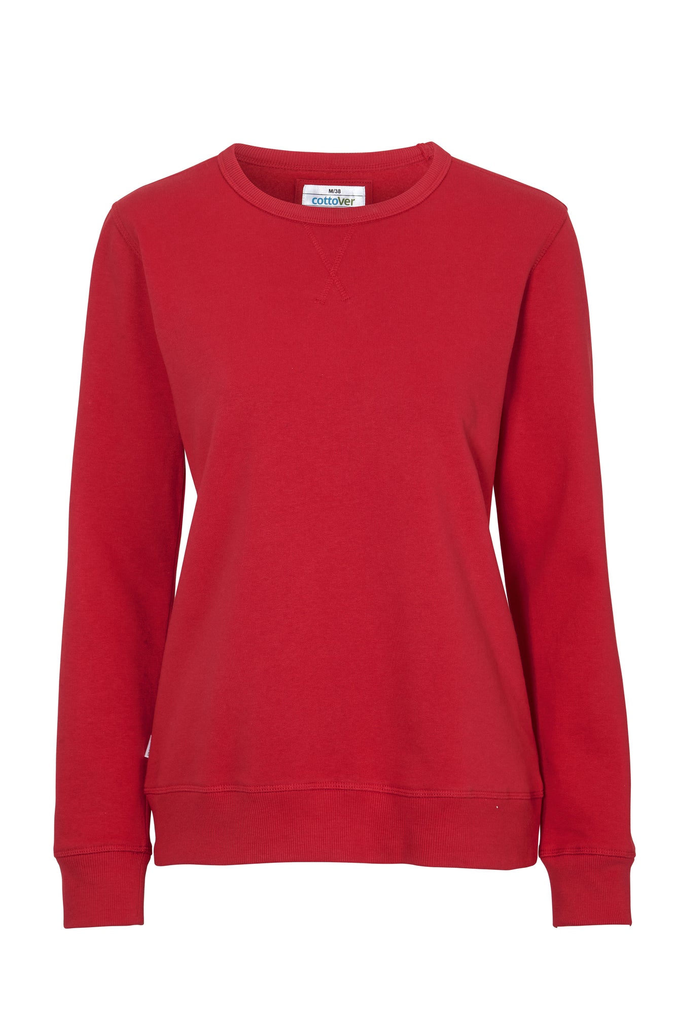 Crew Neck Lady Red