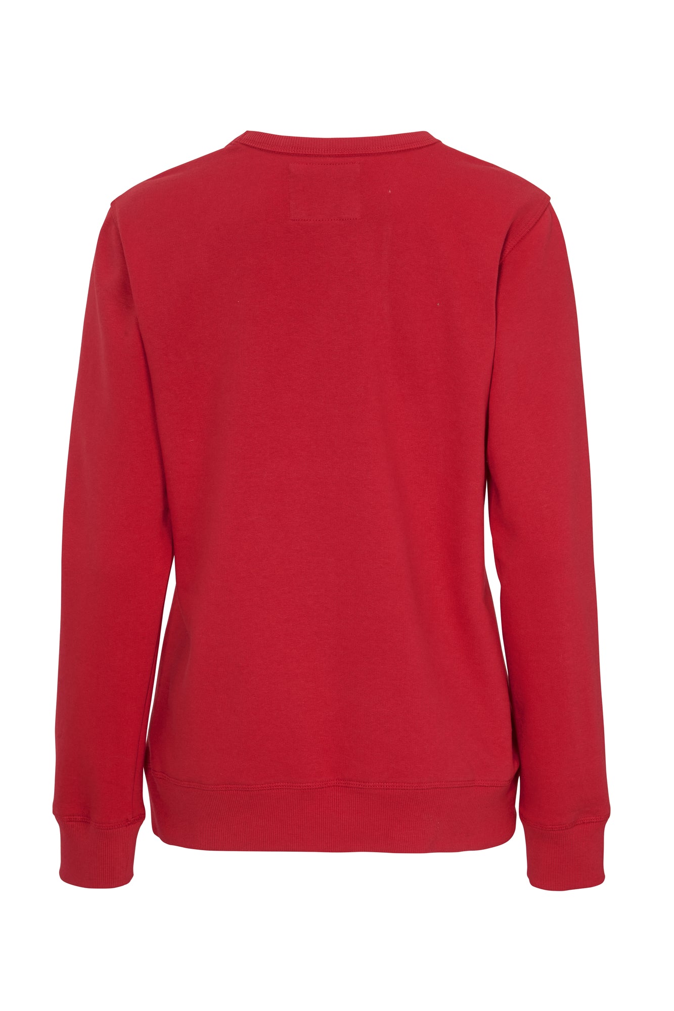 Crew Neck Lady Red