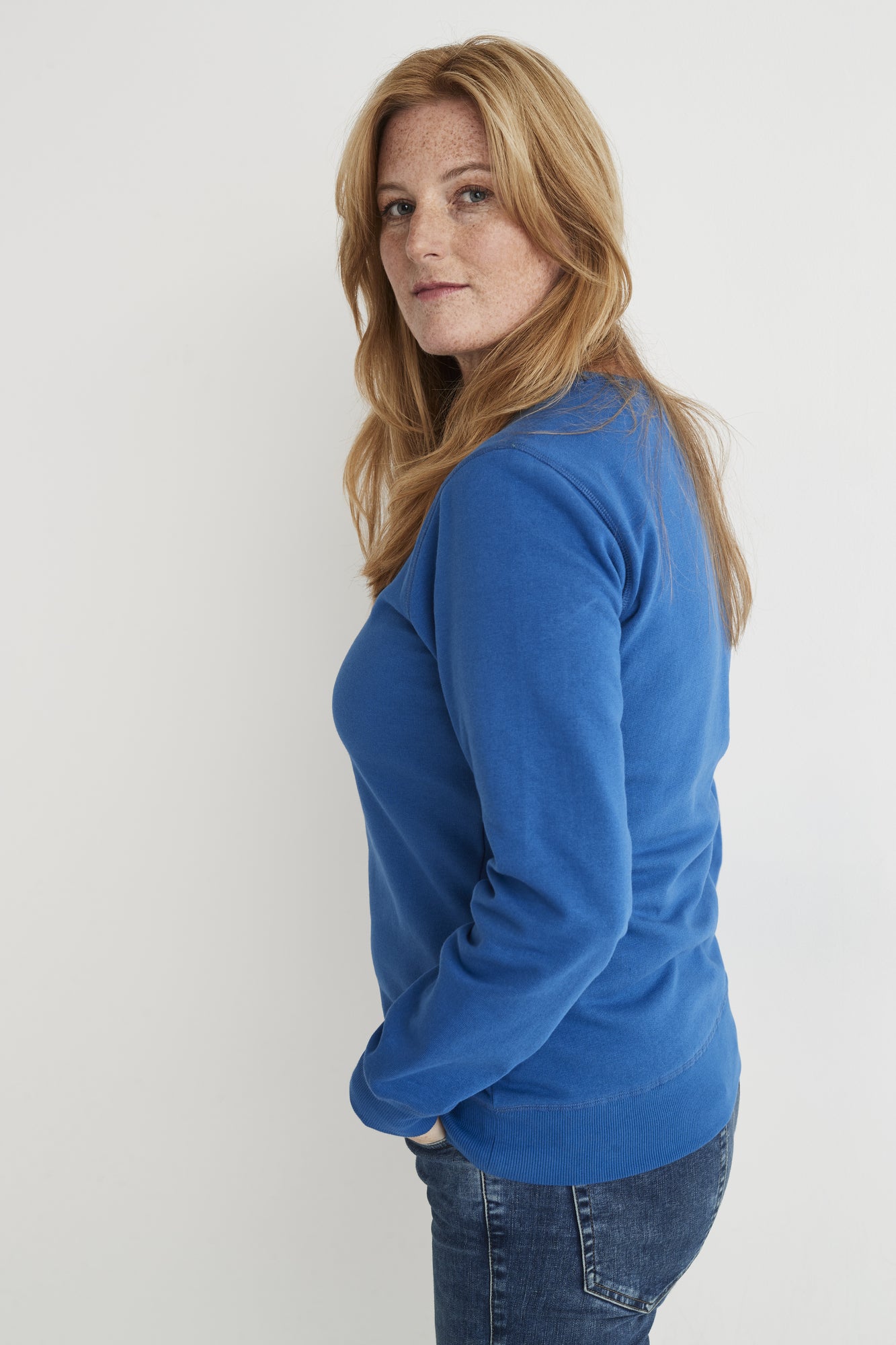 Crew Neck Lady Royal