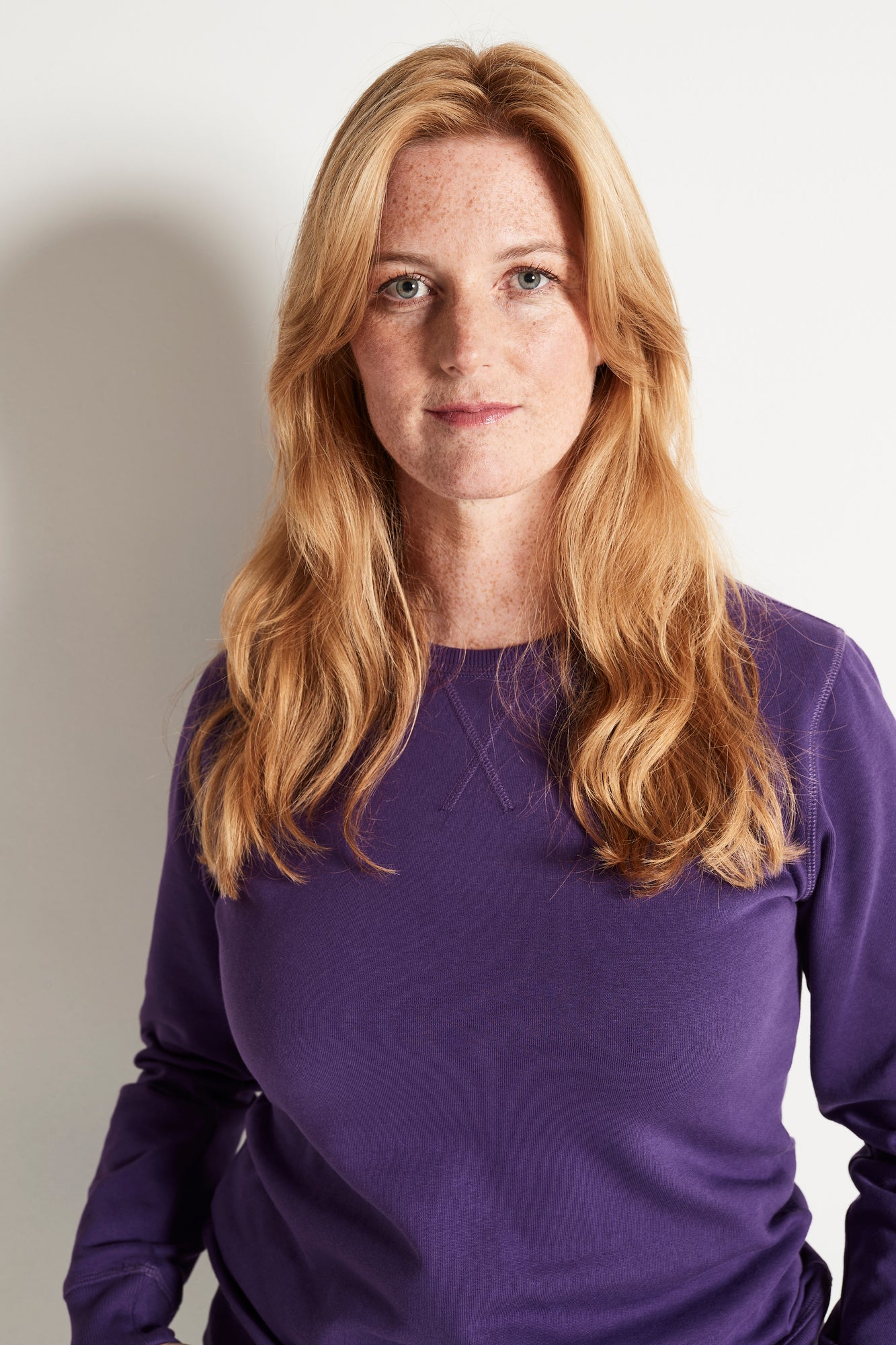 Crew Neck Lady Purple