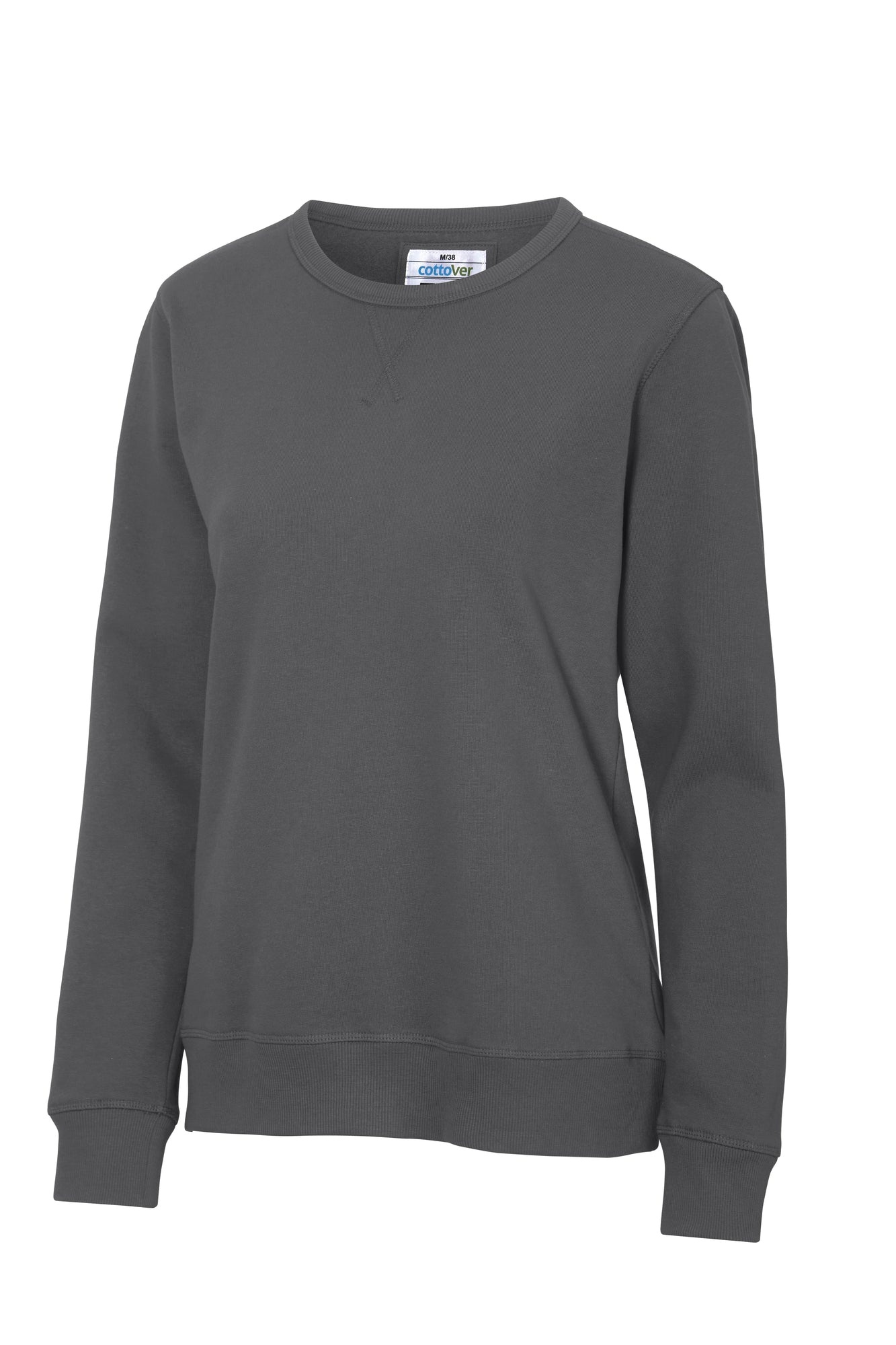 Crew Neck Lady Charcoal