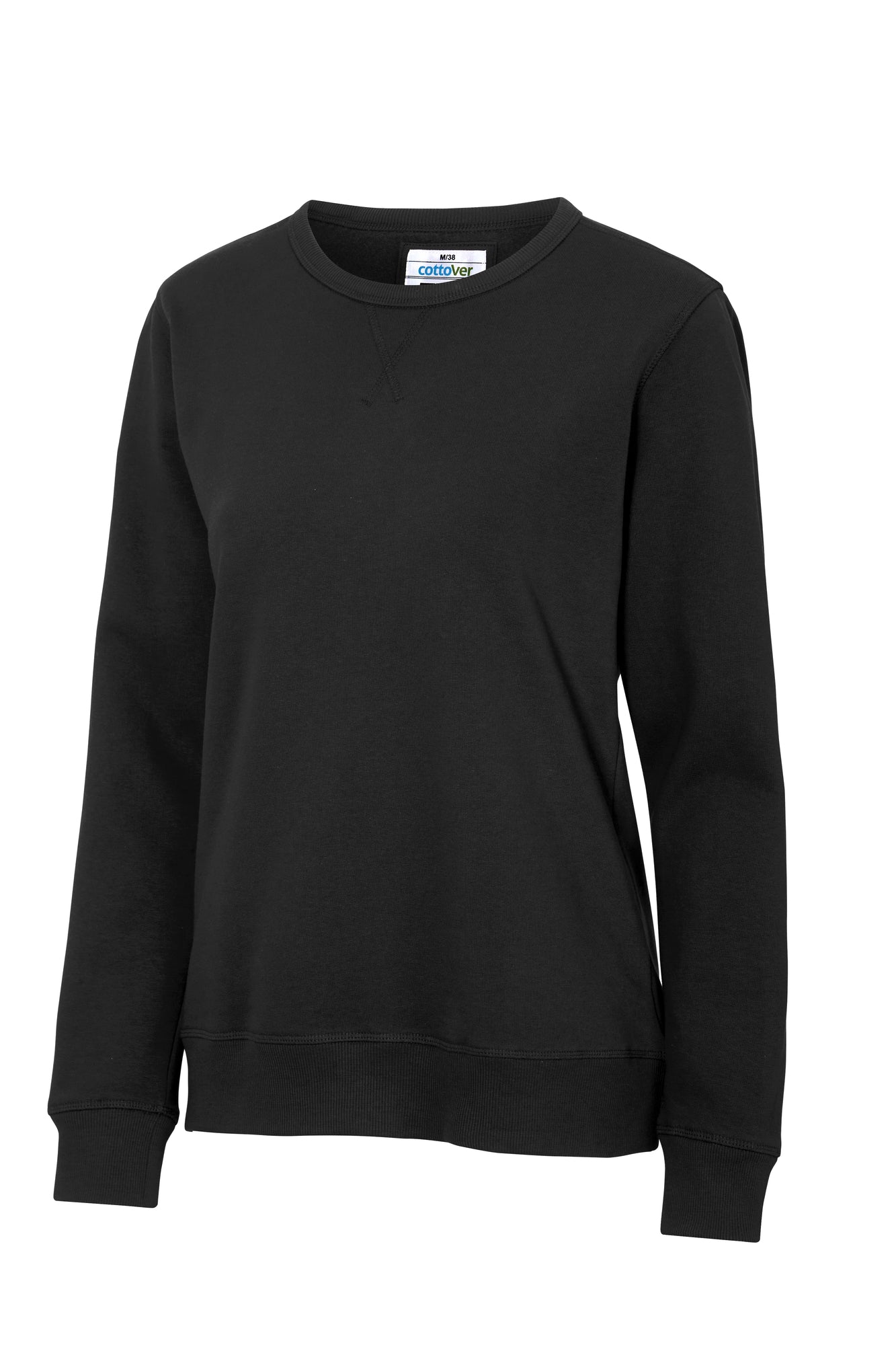 Crew Neck Lady Black