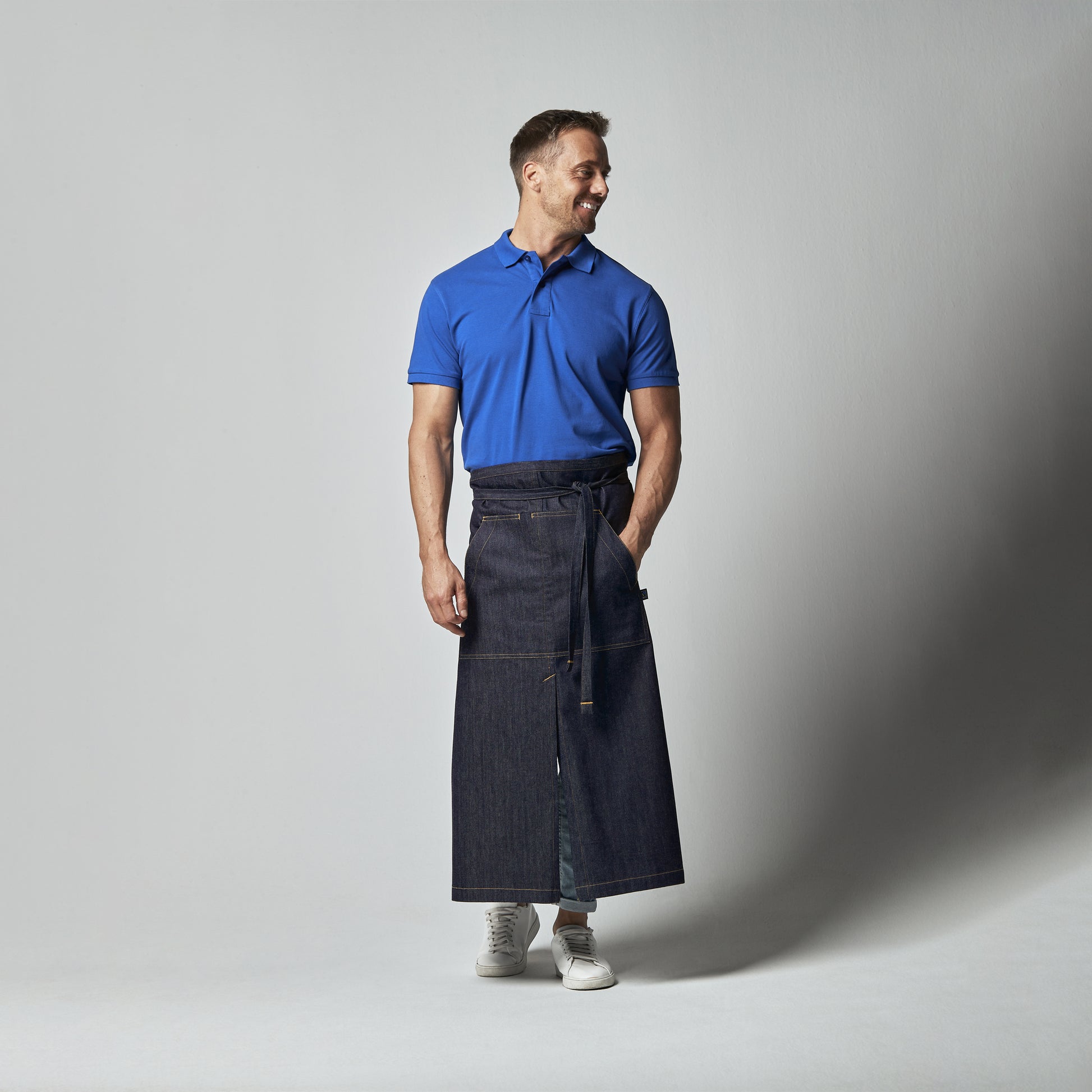 Pique Man Royal Blue