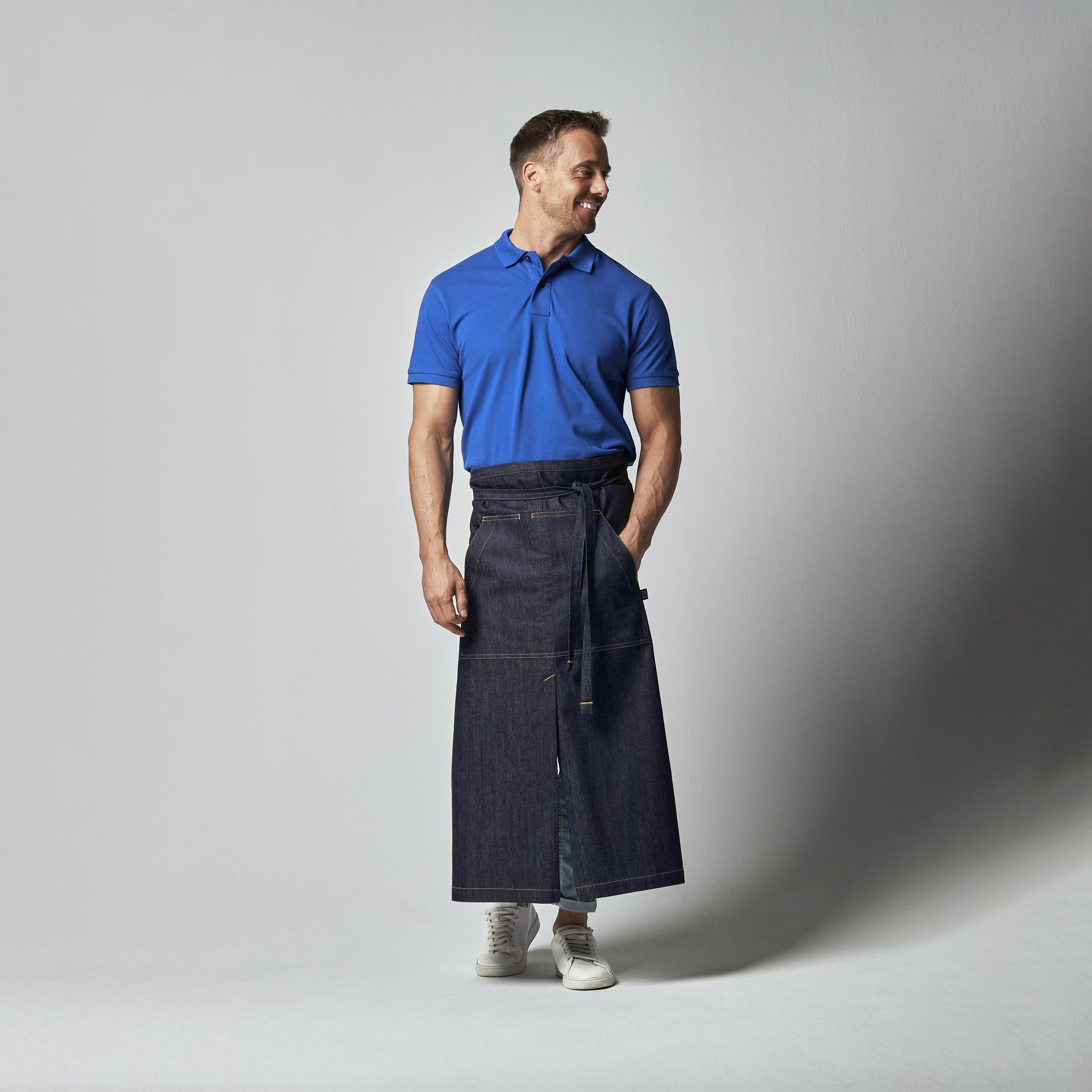 Pique Man Royal Blue