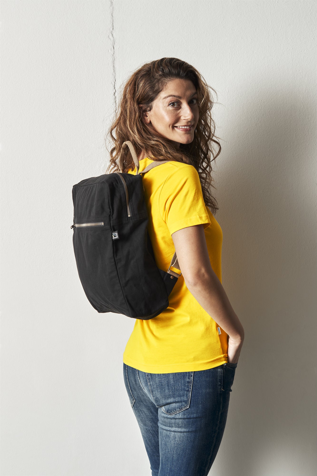 T-shirt Lady Yellow