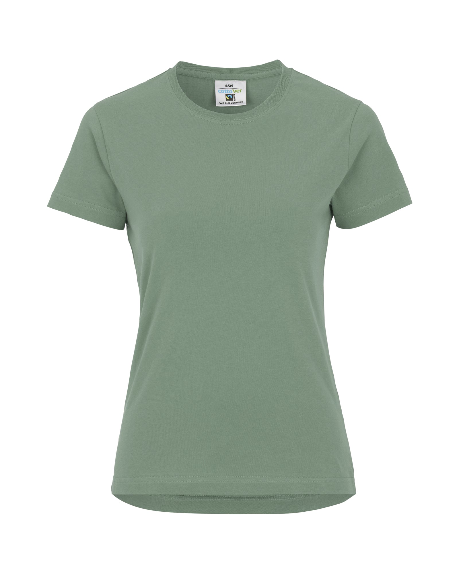 T-shirt Lady Dusty Green