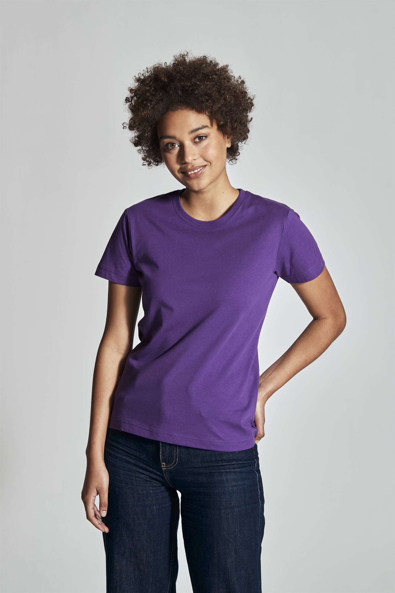 T-shirt Lady Black