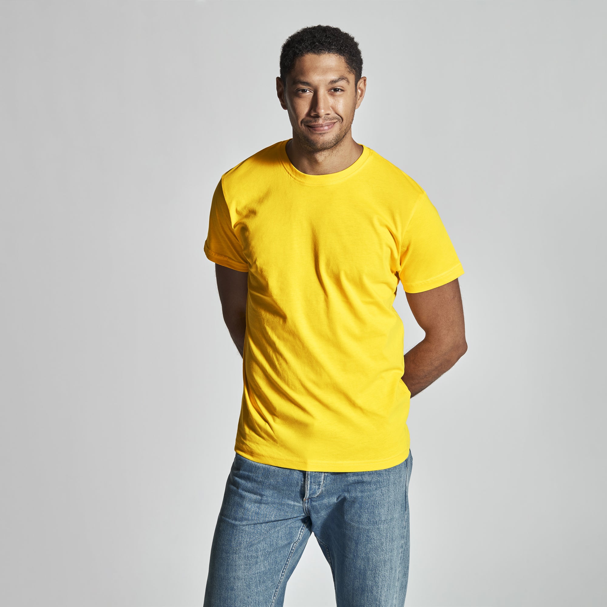 T-shirt Man Yellow