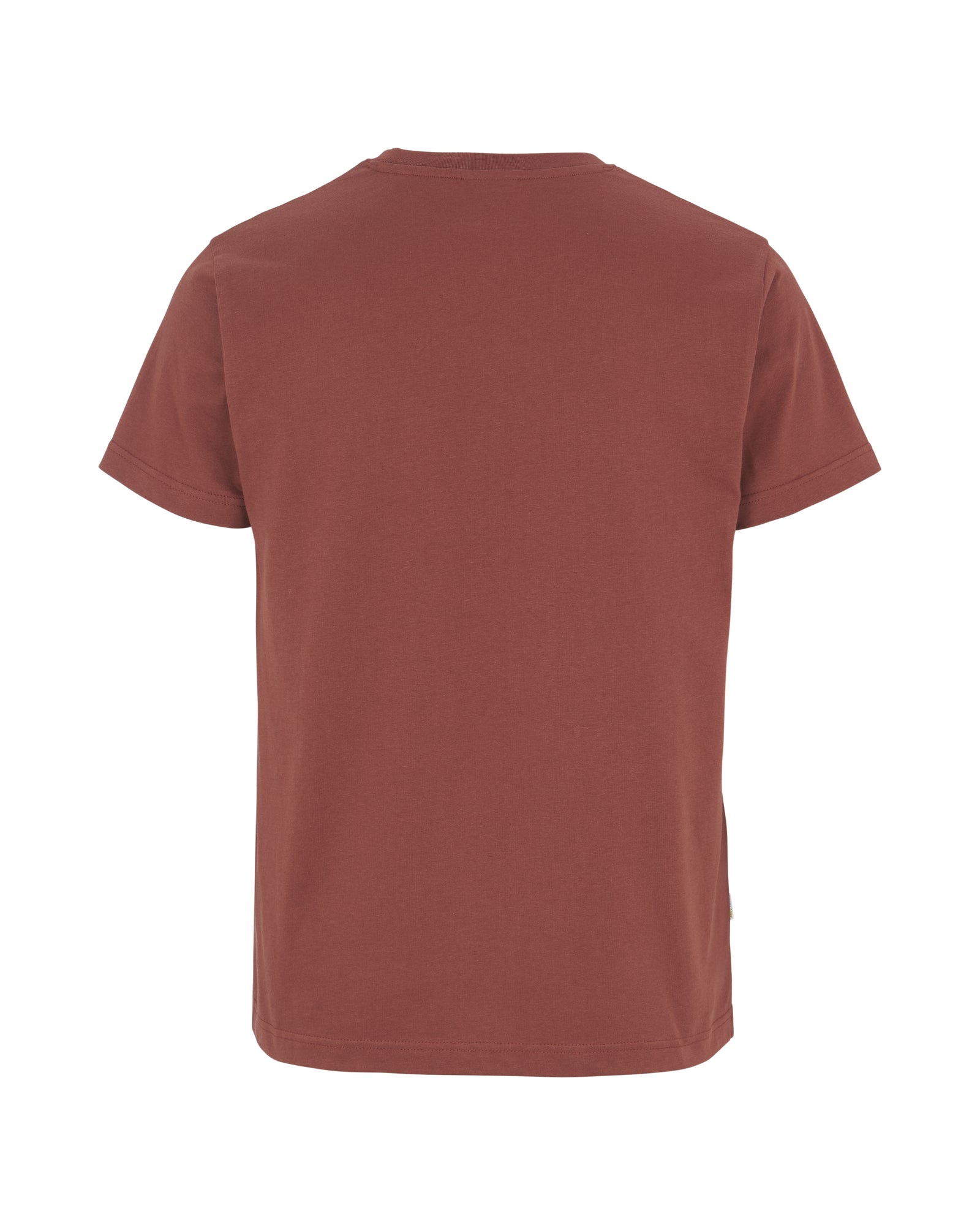 T-shirt Man Rust Red