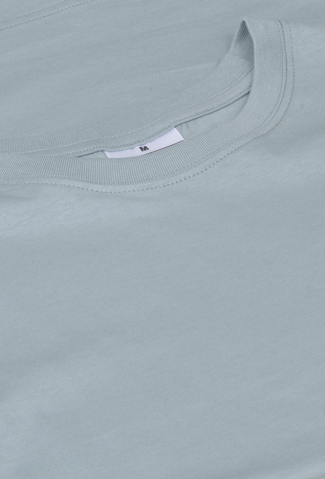 T-shirt Man Misty Blue