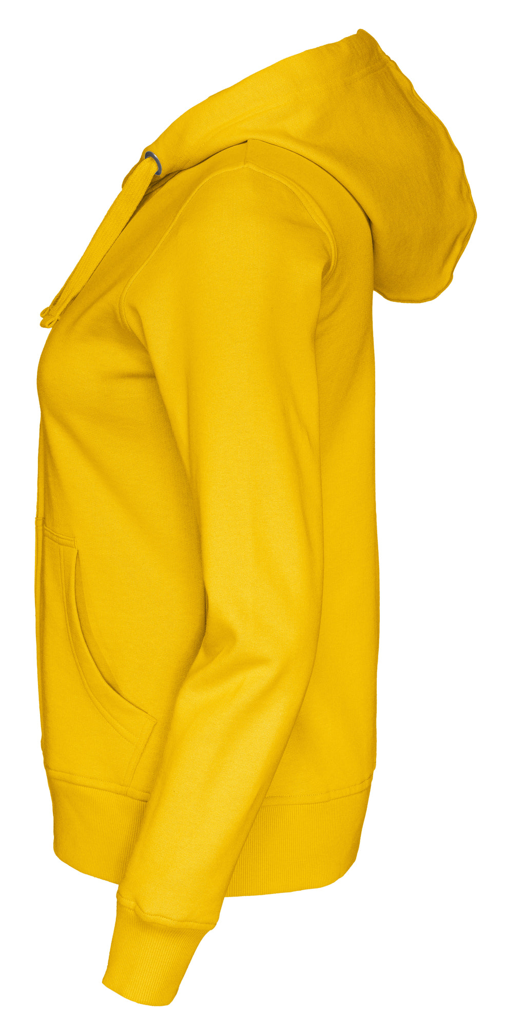 Full Zip Hood Lady Yellow