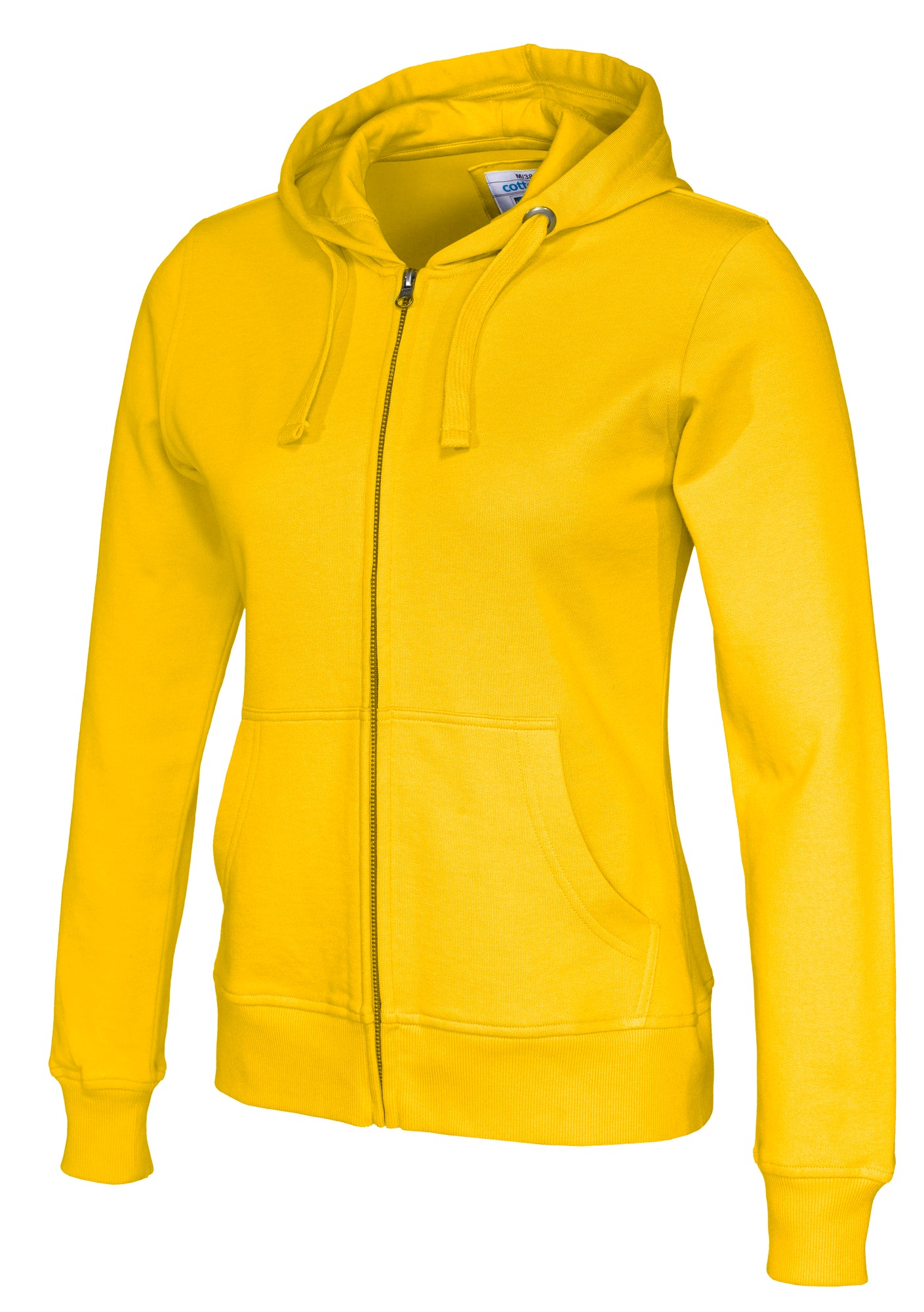 Full Zip Hood Lady Yellow