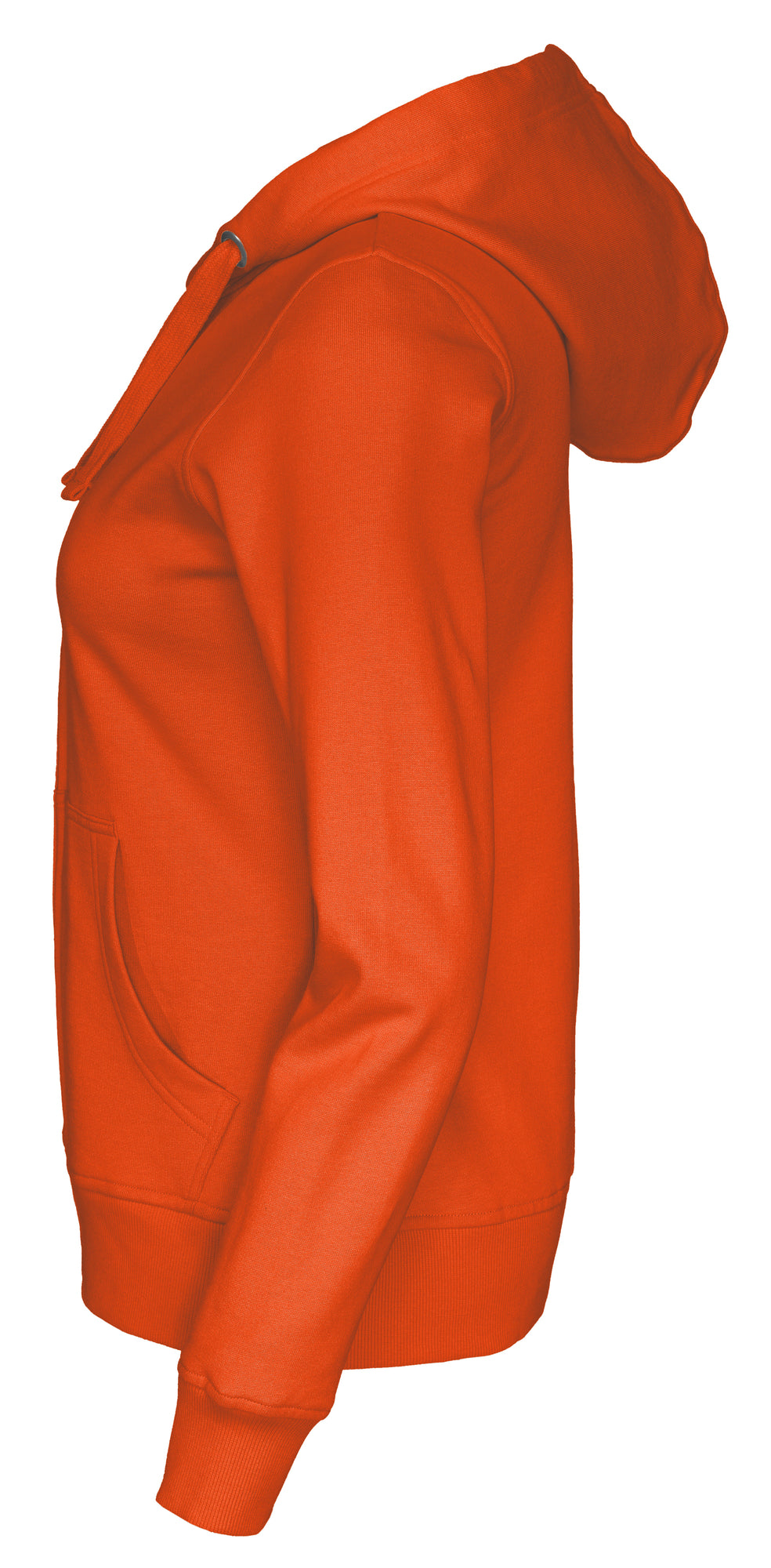 Full Zip Hood Lady Orange