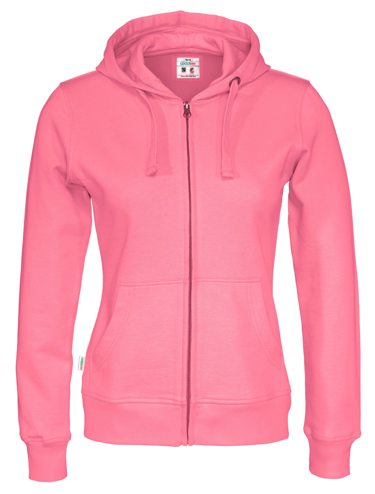 Full Zip Hood Lady Pink